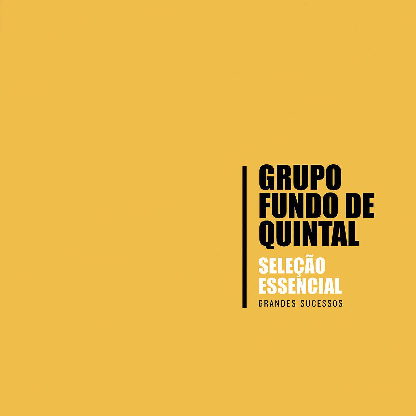 Релиз Seleção Essencial - Grandes Sucessos - Grupo Fundo de Quintal