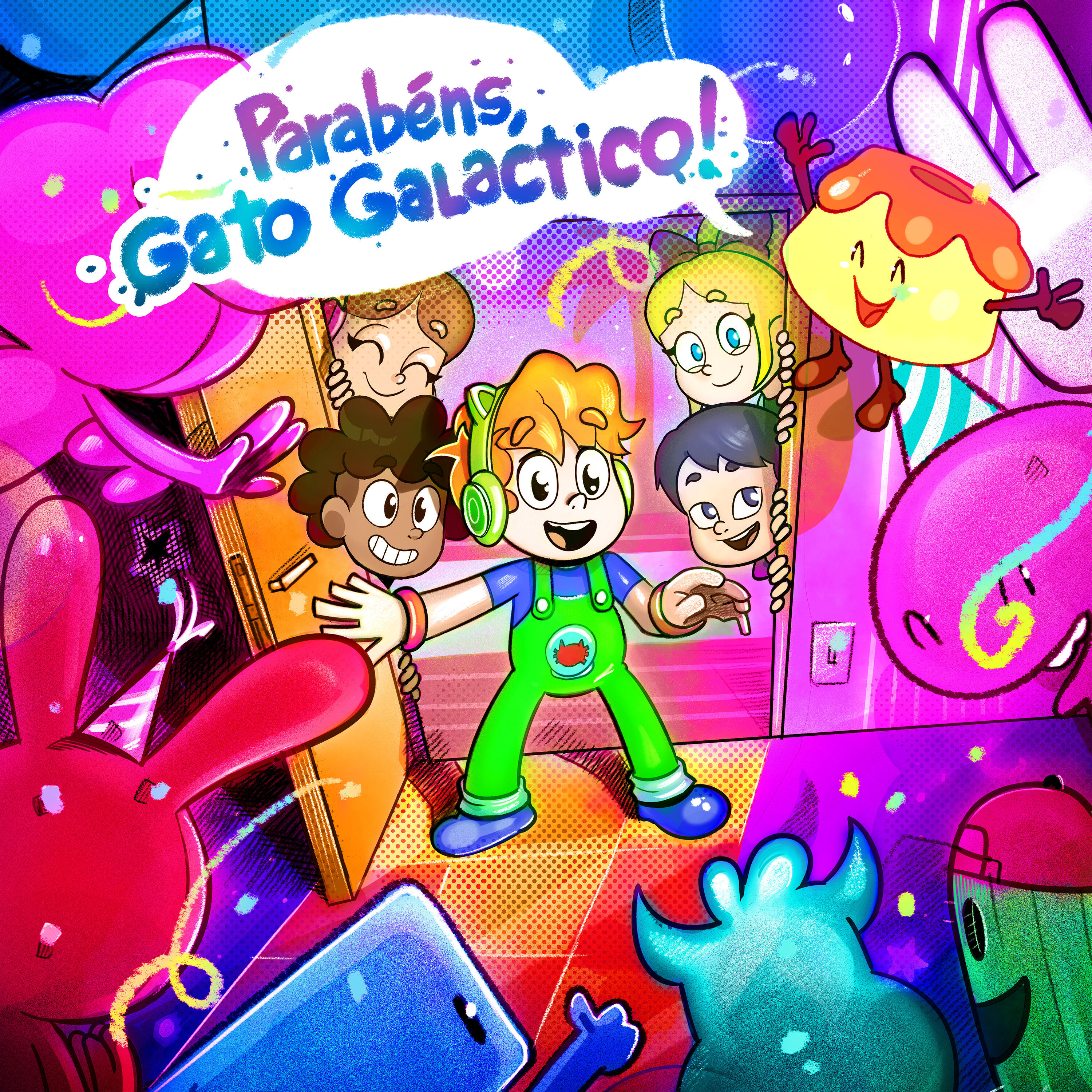Релиз Parabéns do Gato Galáctico!