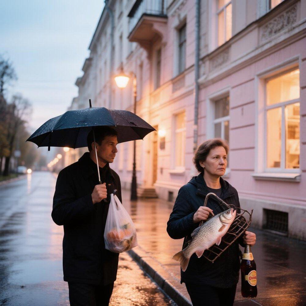 Релиз Под дождём с соседом