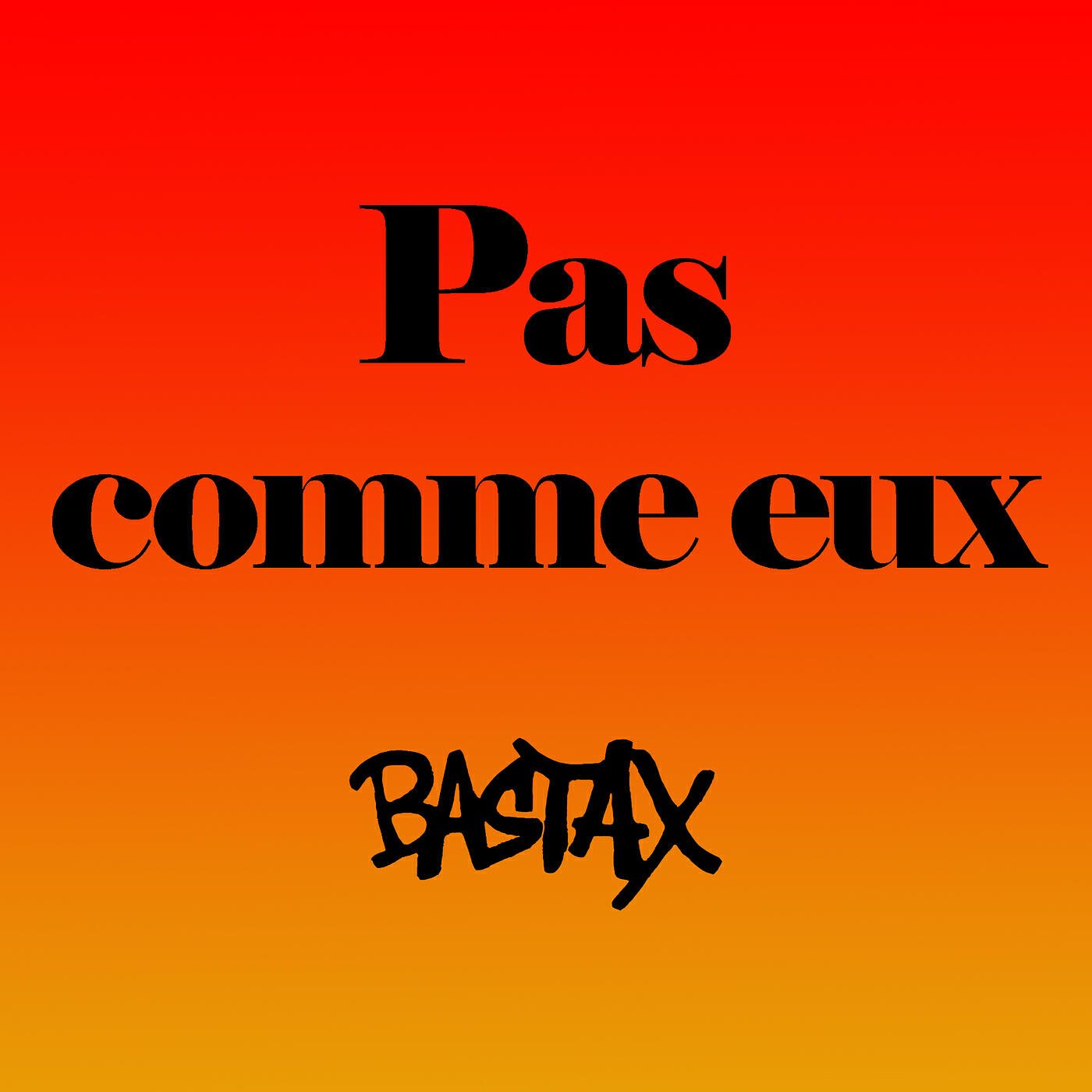 Релиз Pas comme eux