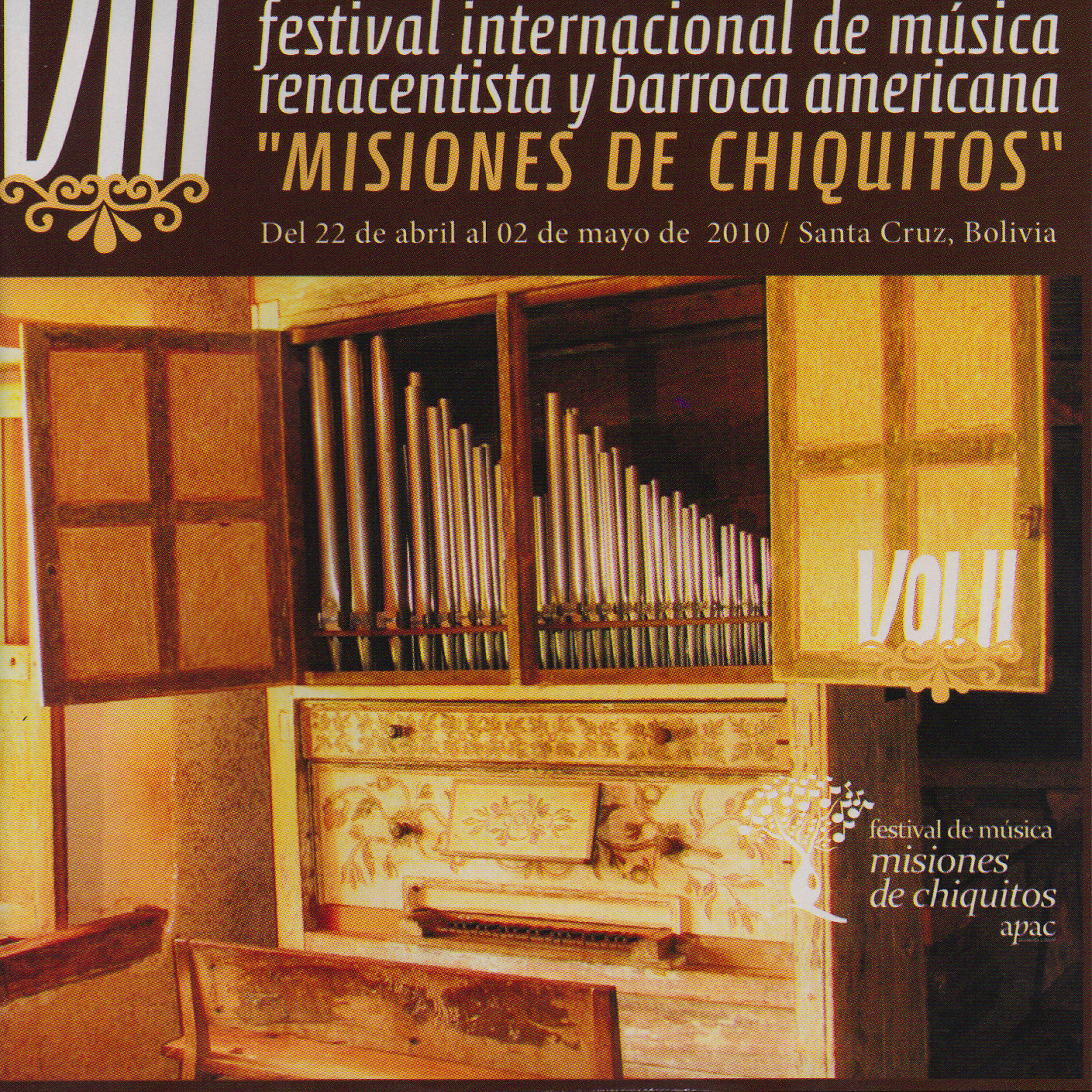 Релиз VIII Festival de Música Barroca "Misiones de Chiquitos" Vol. 2