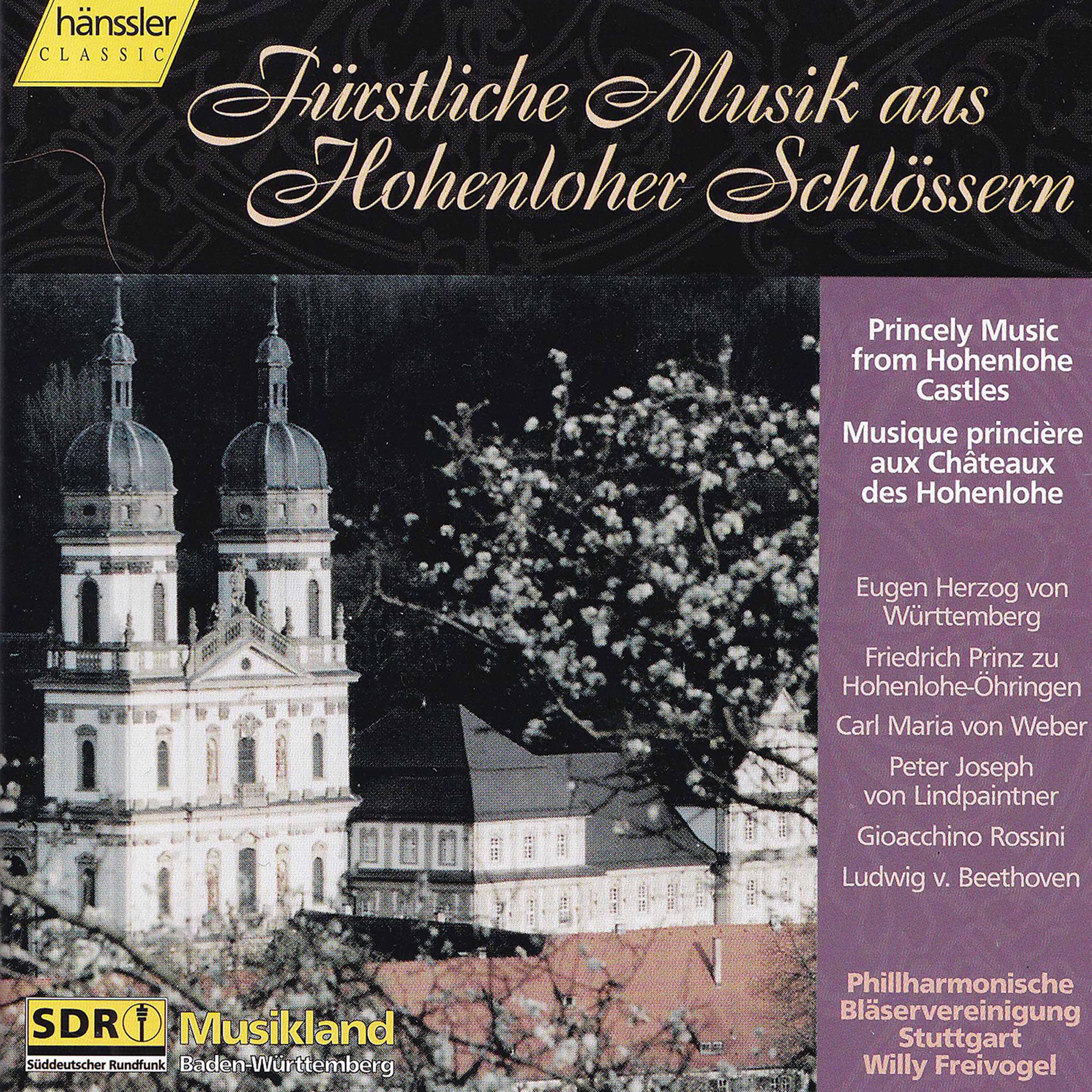 Релиз Princely Music from Hohenlohe Castles
