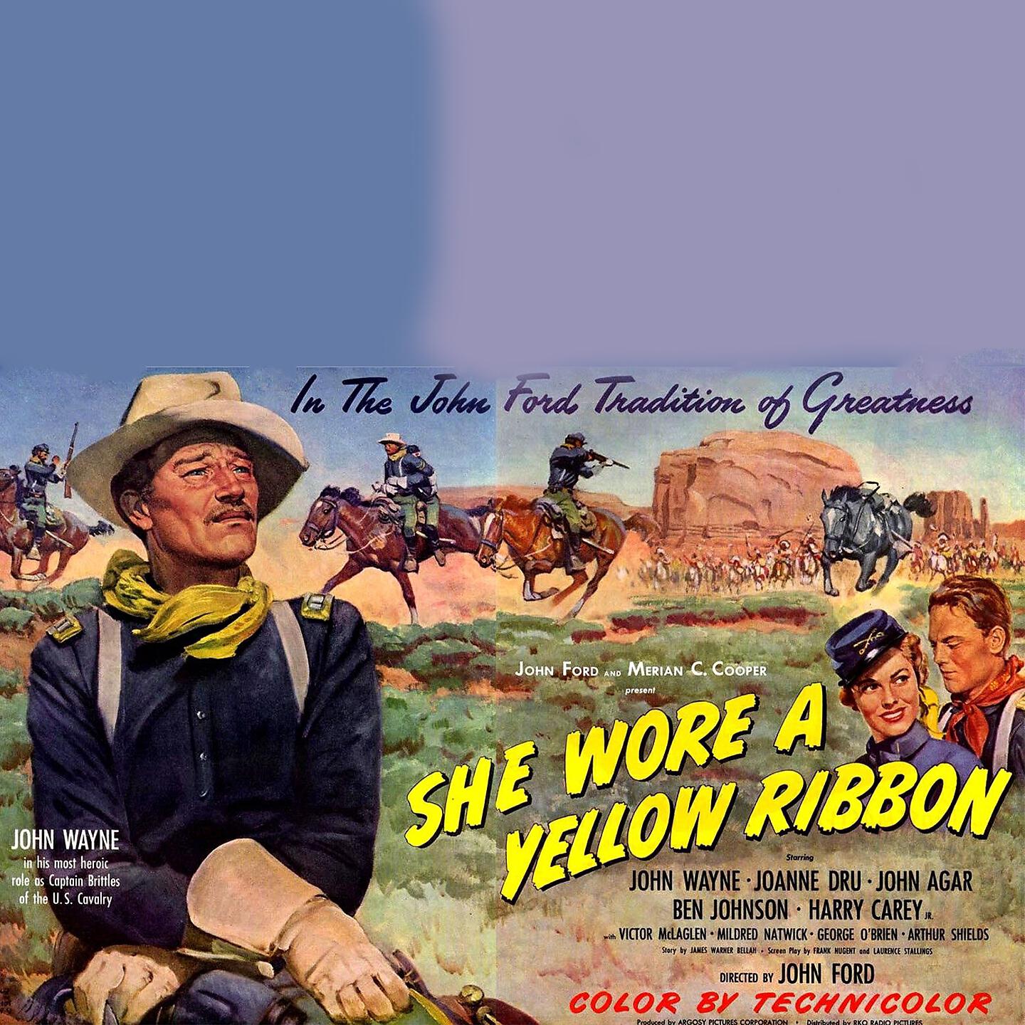 Релиз She Wore a Yellow Ribbon