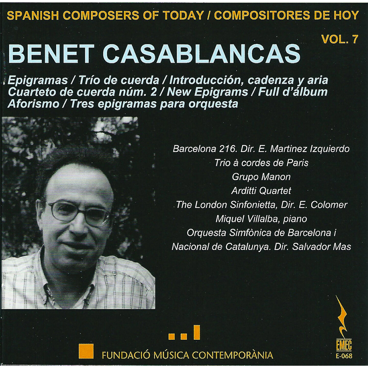 Релиз Benet Casablancas (1956)
