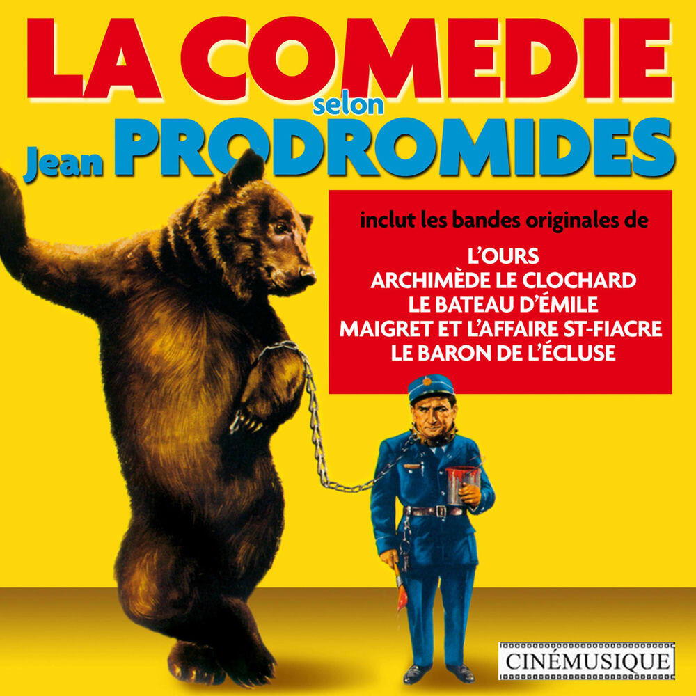 Релиз La comédie selon Jean Prodromidès (Bandes originales de films)