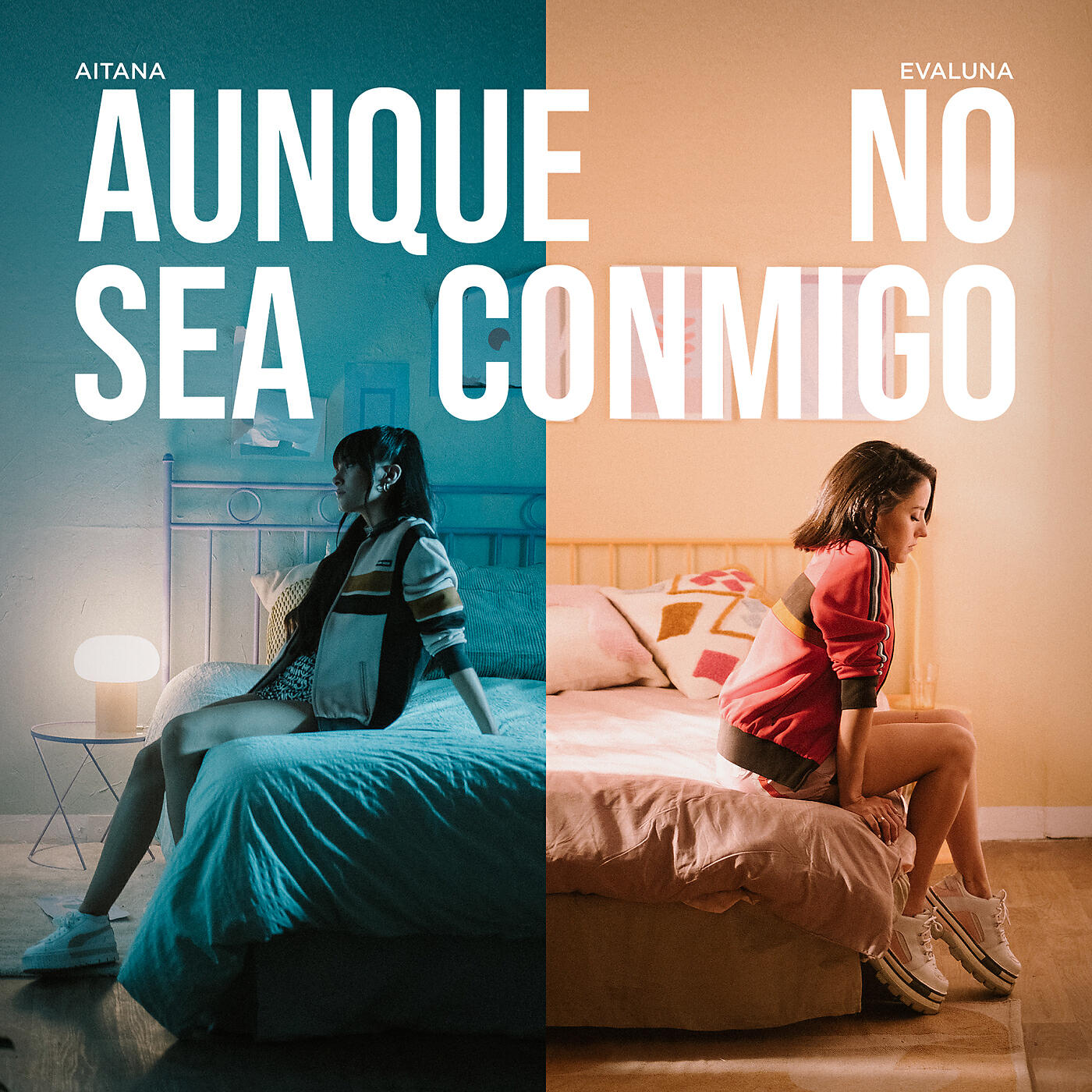 Скачать песню Aitana, Evaluna Montaner - Aunque No Sea Conmigo бесплатно в MP3 для Android и iOS
