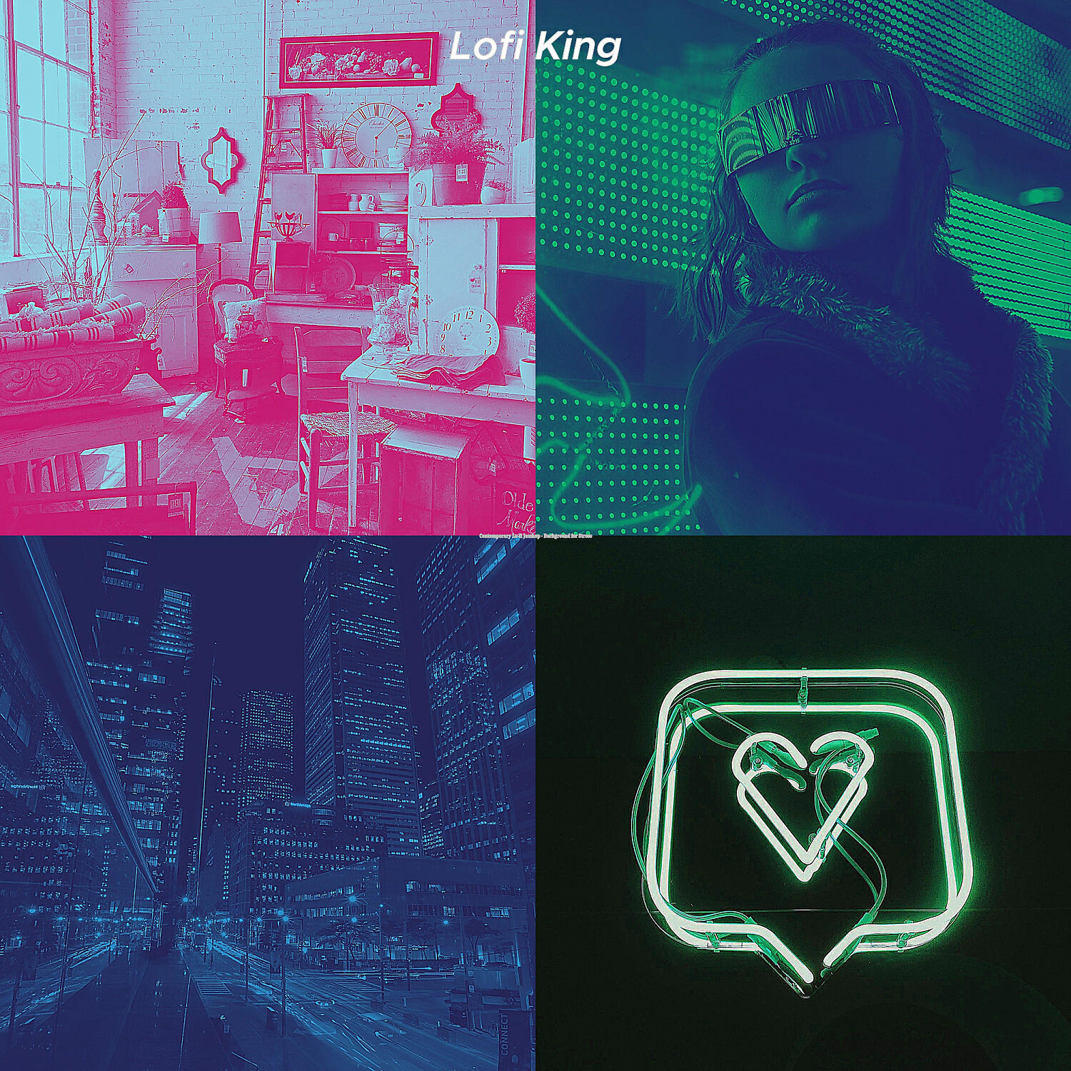 Релиз Contemporary Lo-fi Jazzhop - Background for Stress