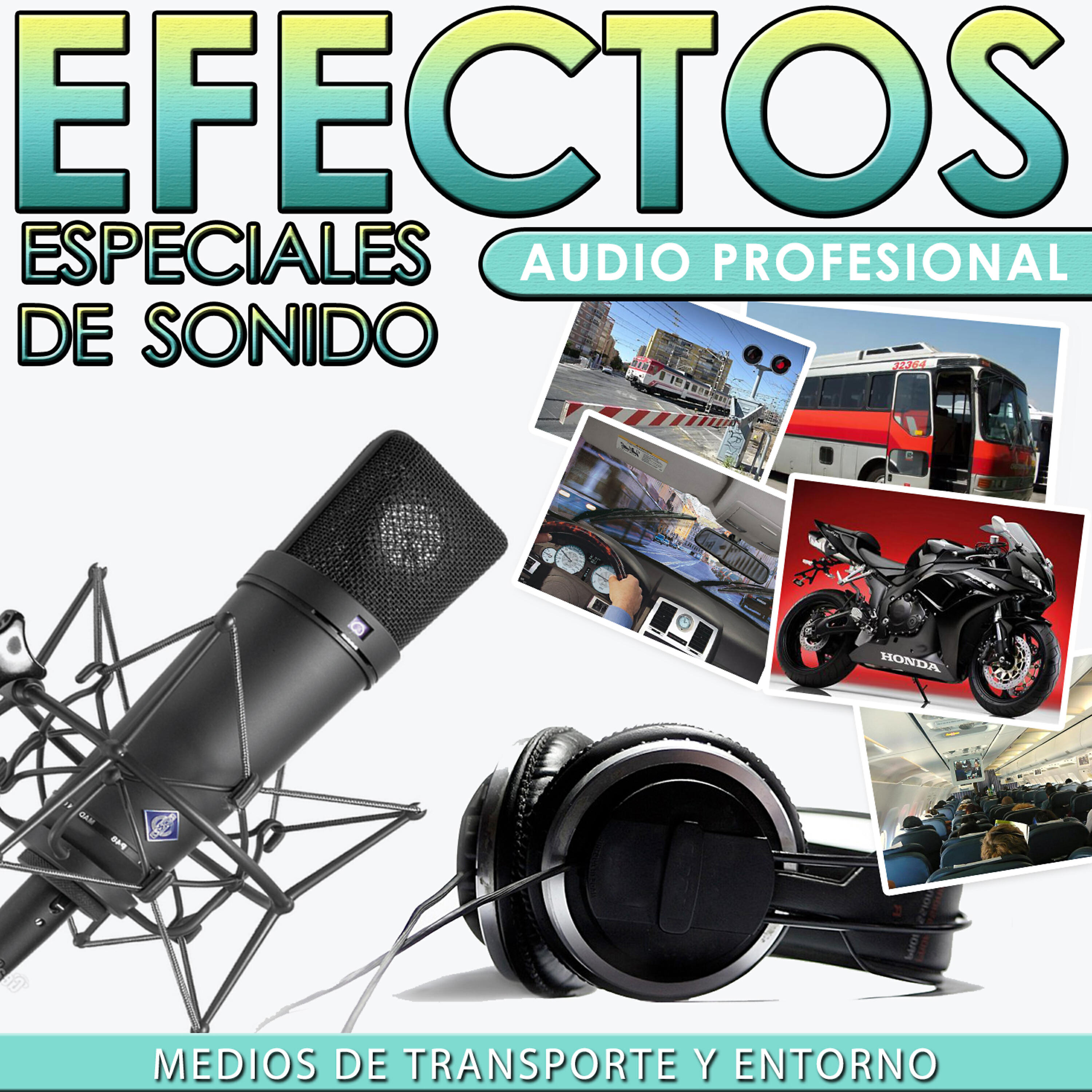 Релиз Medios de Transporte y Entorno. Efectos Especiales de Sonido. Audio Profesional