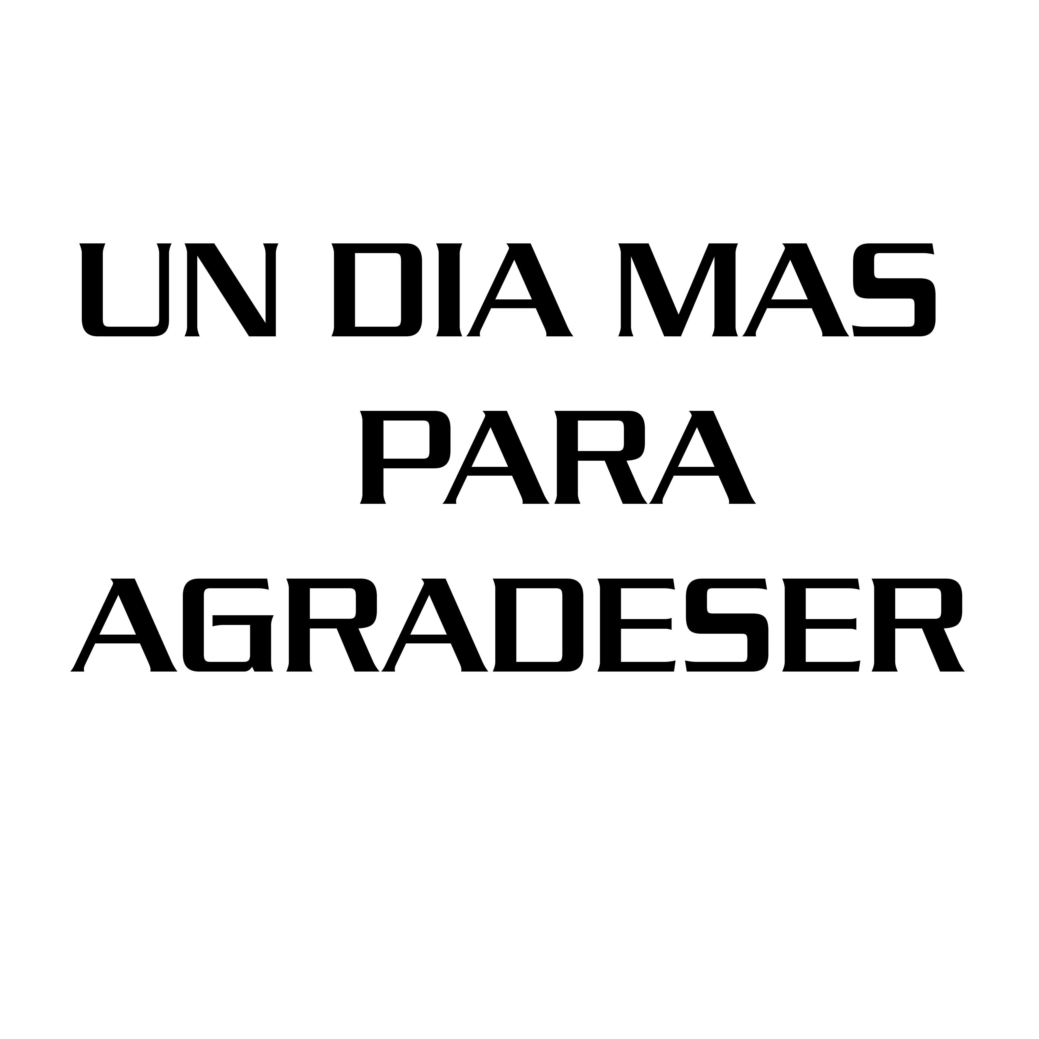 Релиз Un Dia Mas para Agradeser