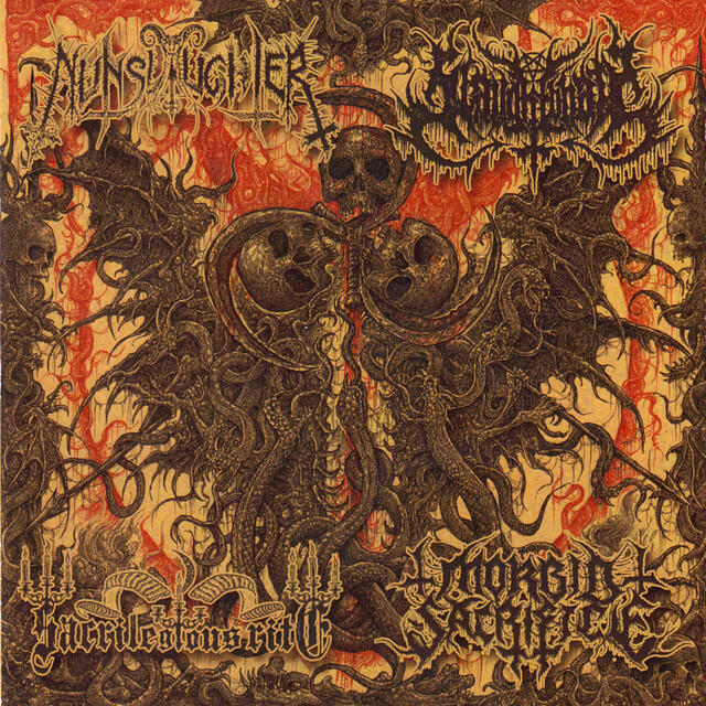 Релиз Split with ​Slaughtbbath​ / ​Sacrilegious Rite​ / ​Morbid Sacrifice