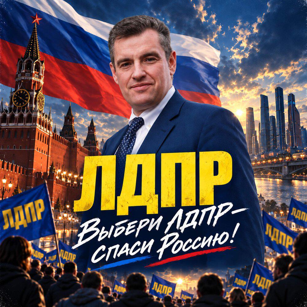 Релиз "Выбери ЛДПР - спаси Россию!"