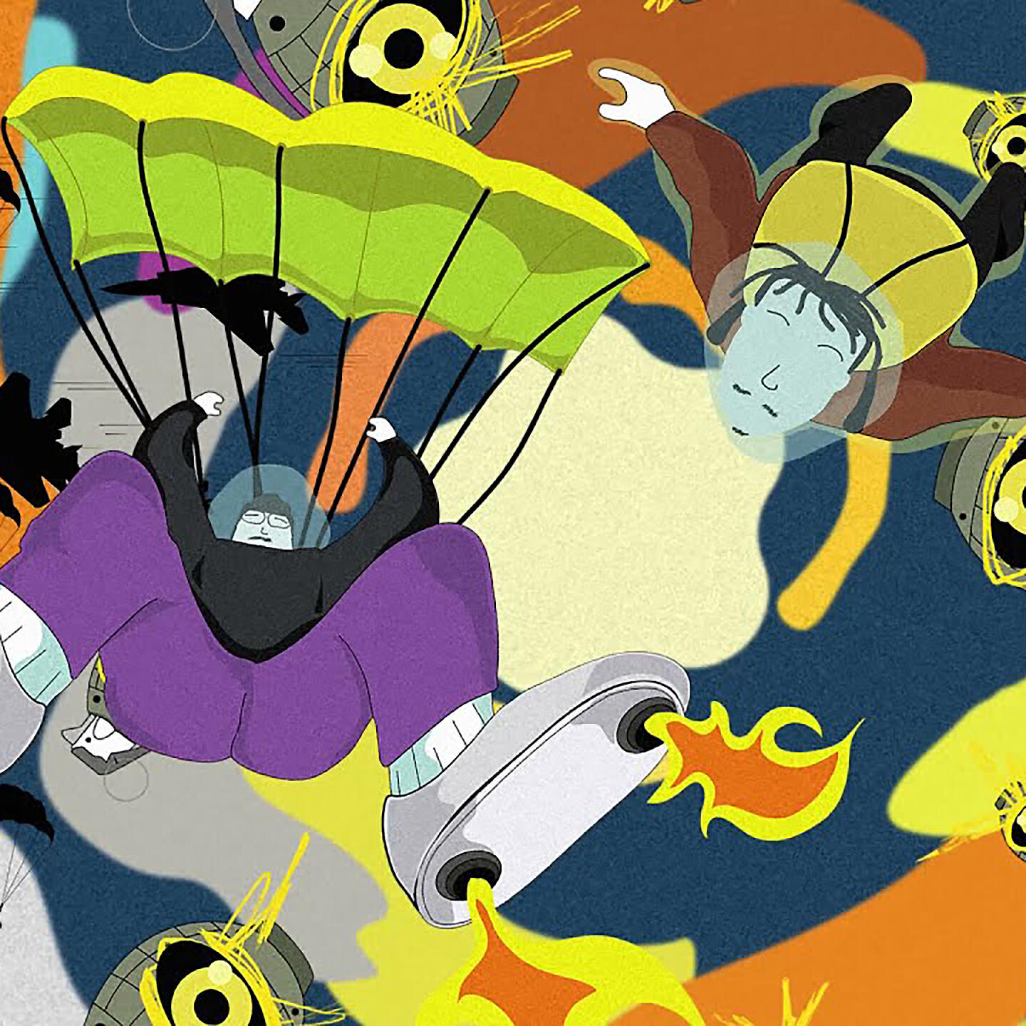 Релиз PARACHUTE