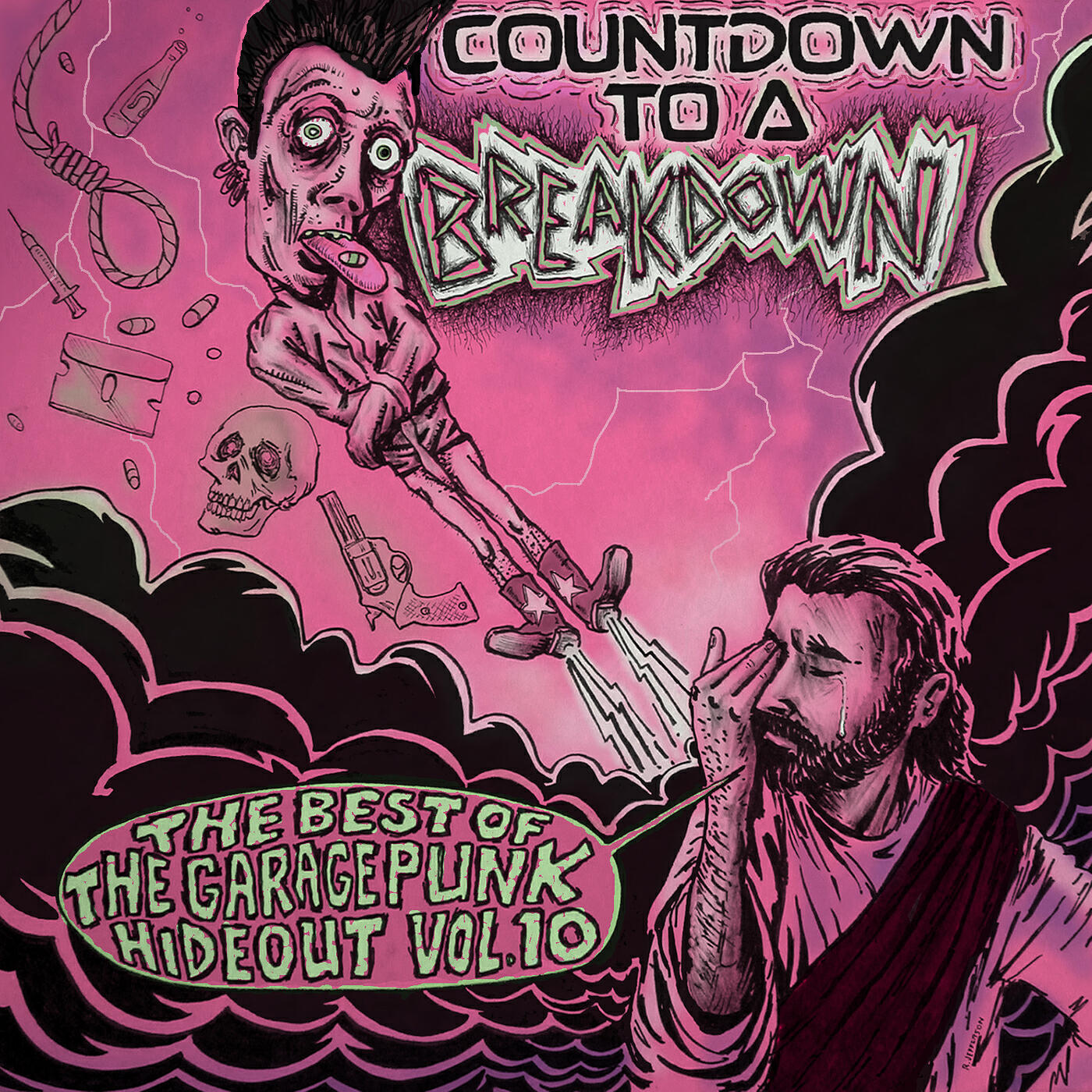 Релиз Countdown to a Breakdown - The Best of the GaragePunk Hideout, Vol. 10