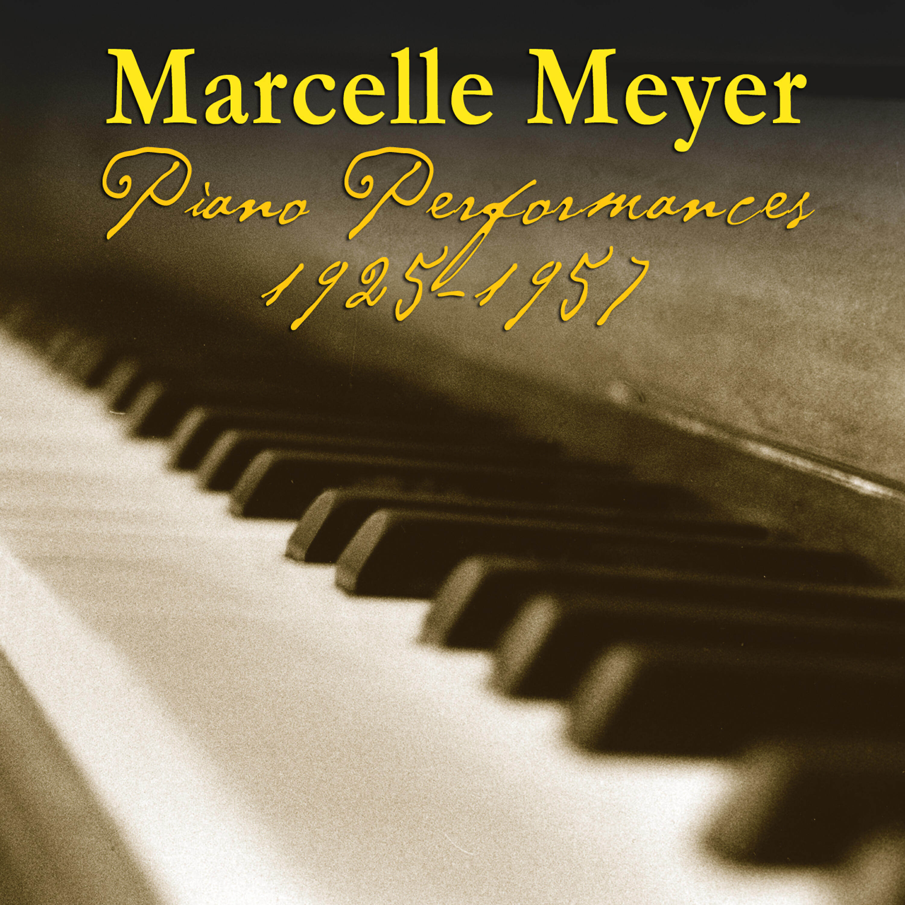 Релиз Piano Performances 1925-1957