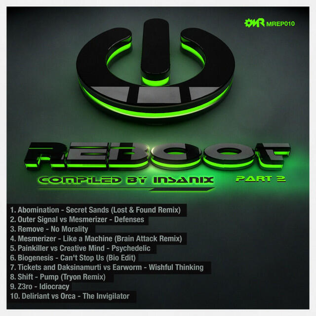 Постер альбома Reboot Part 2 Compiled by Insanix