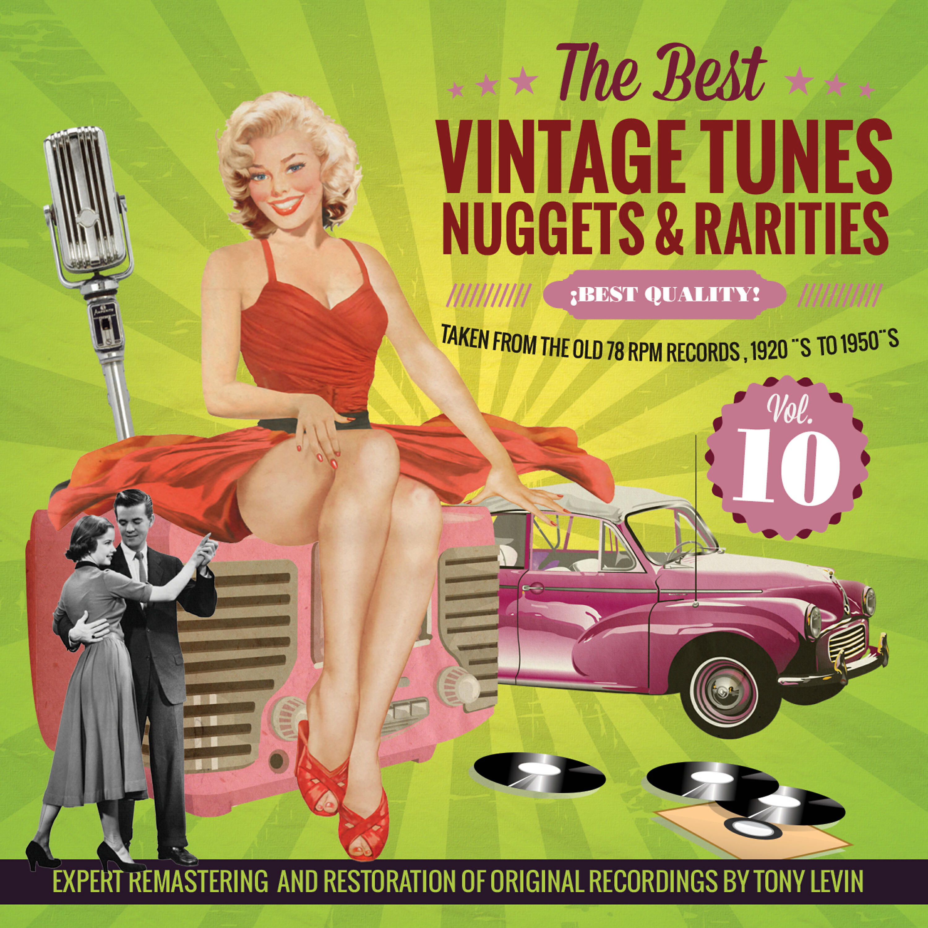 Релиз The Best Vintage Tunes. Nuggets & Rarities ¡Best Quality! Vol. 10