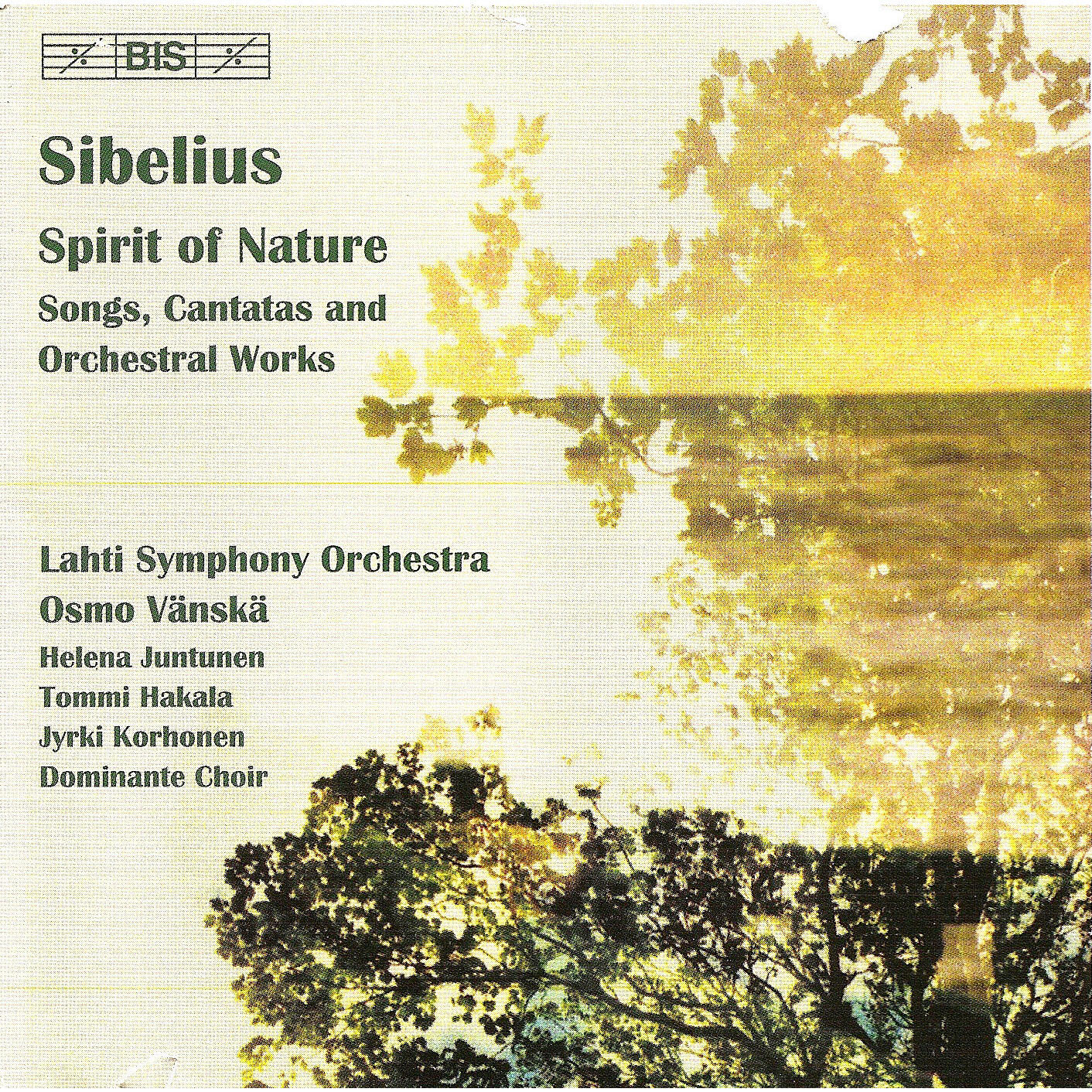 Релиз Sibelius: Spirit of Nature (Luonnotar)