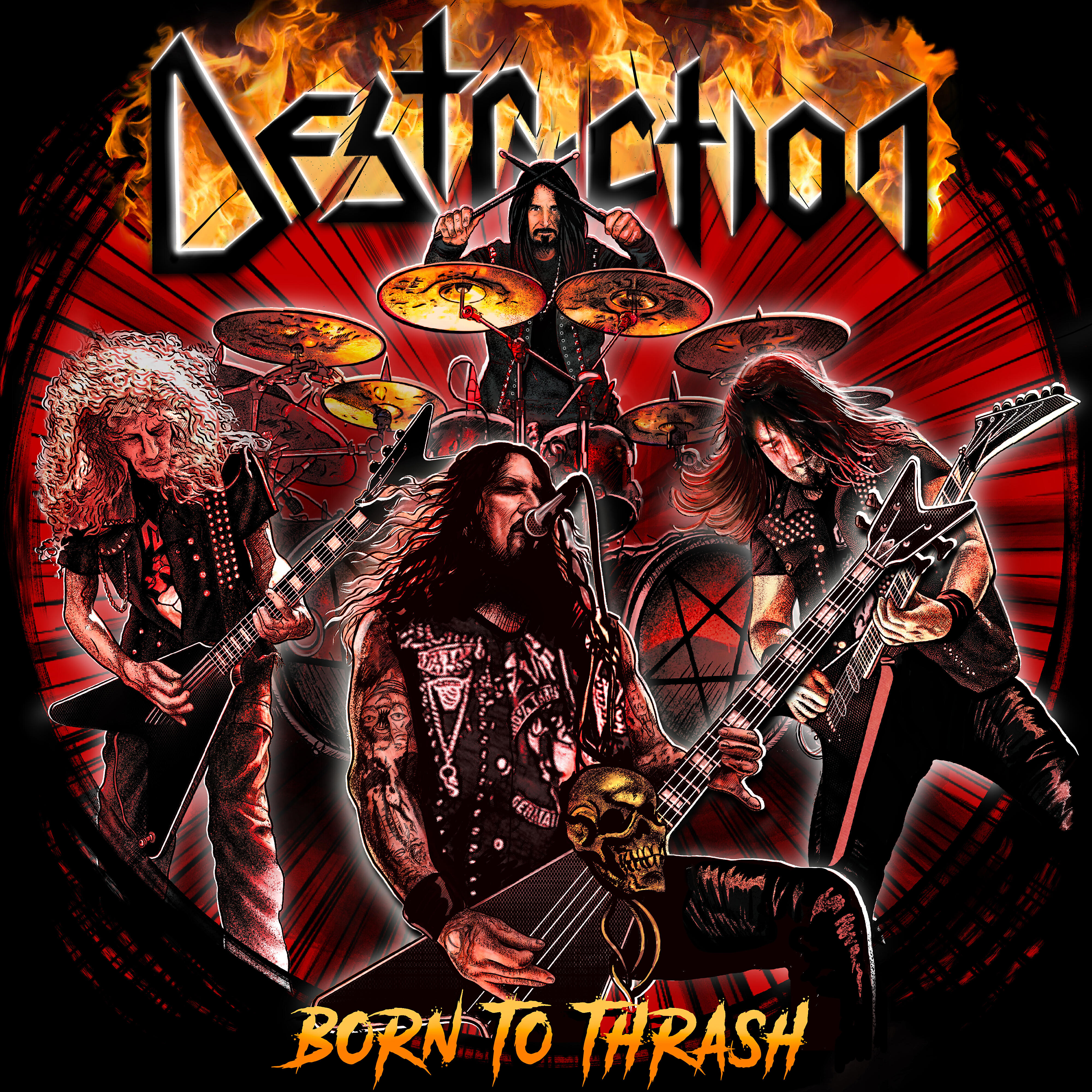 Релиз Born to Thrash (Live in Germany)