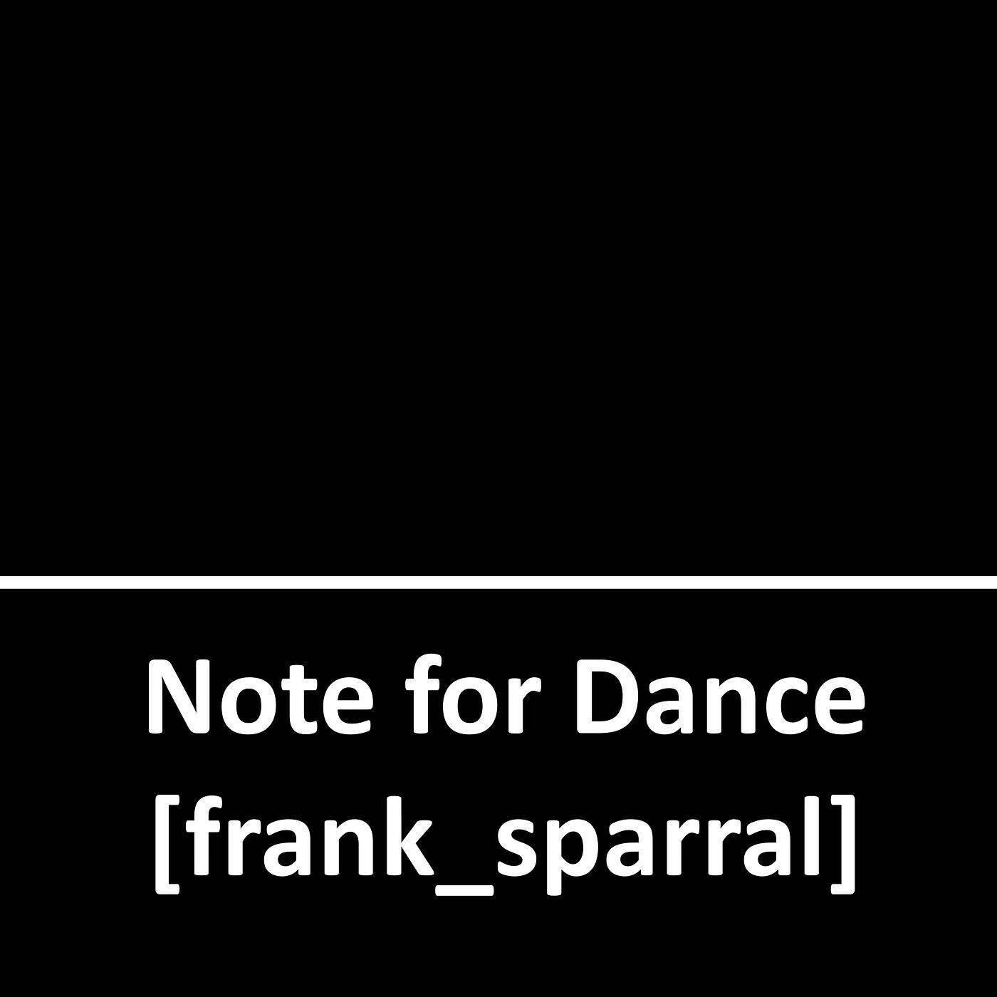 Релиз Note for Dance