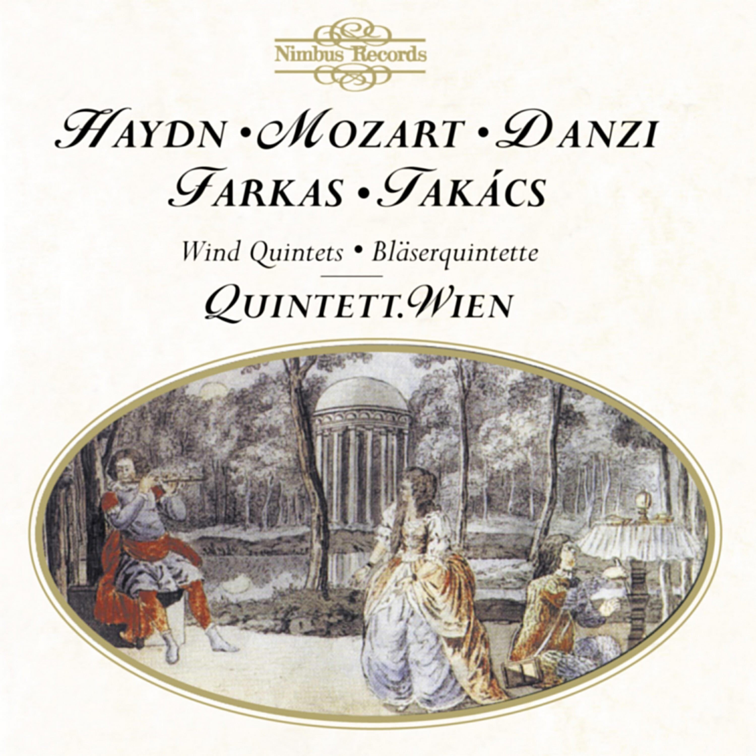 Релиз Haydn, Mozart, Danzi, Farkas & Takács: Wind Quintets