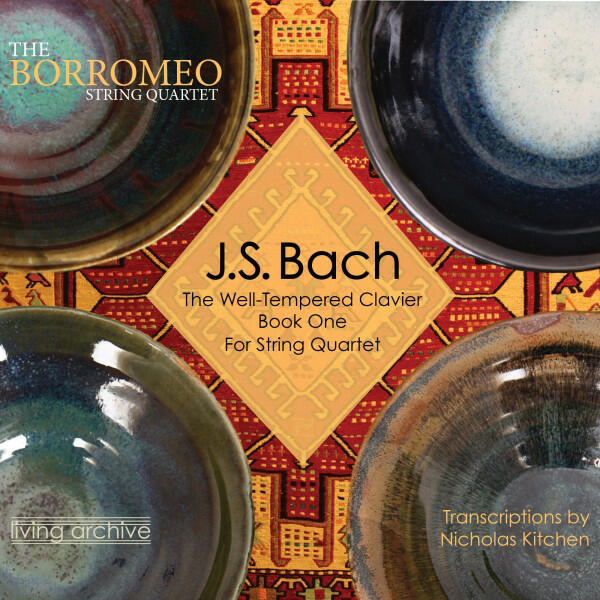 Релиз J. S. Bach The Well-Tempered Clavier Book One for String Quartet (arr. Kitchen)
