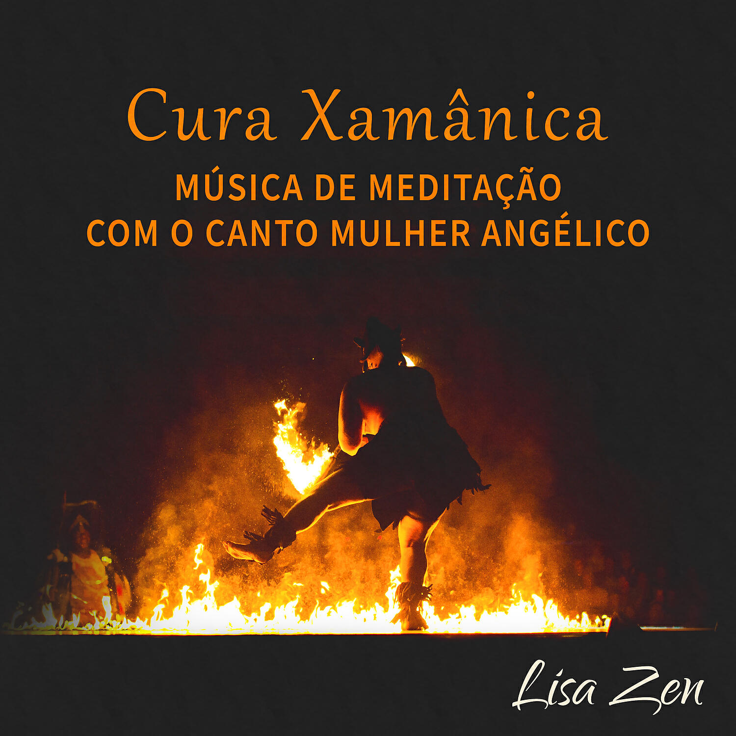 Релиз Cura Xamânica - Música de Meditação com o Canto Mulher Angélico, Momento de Paz