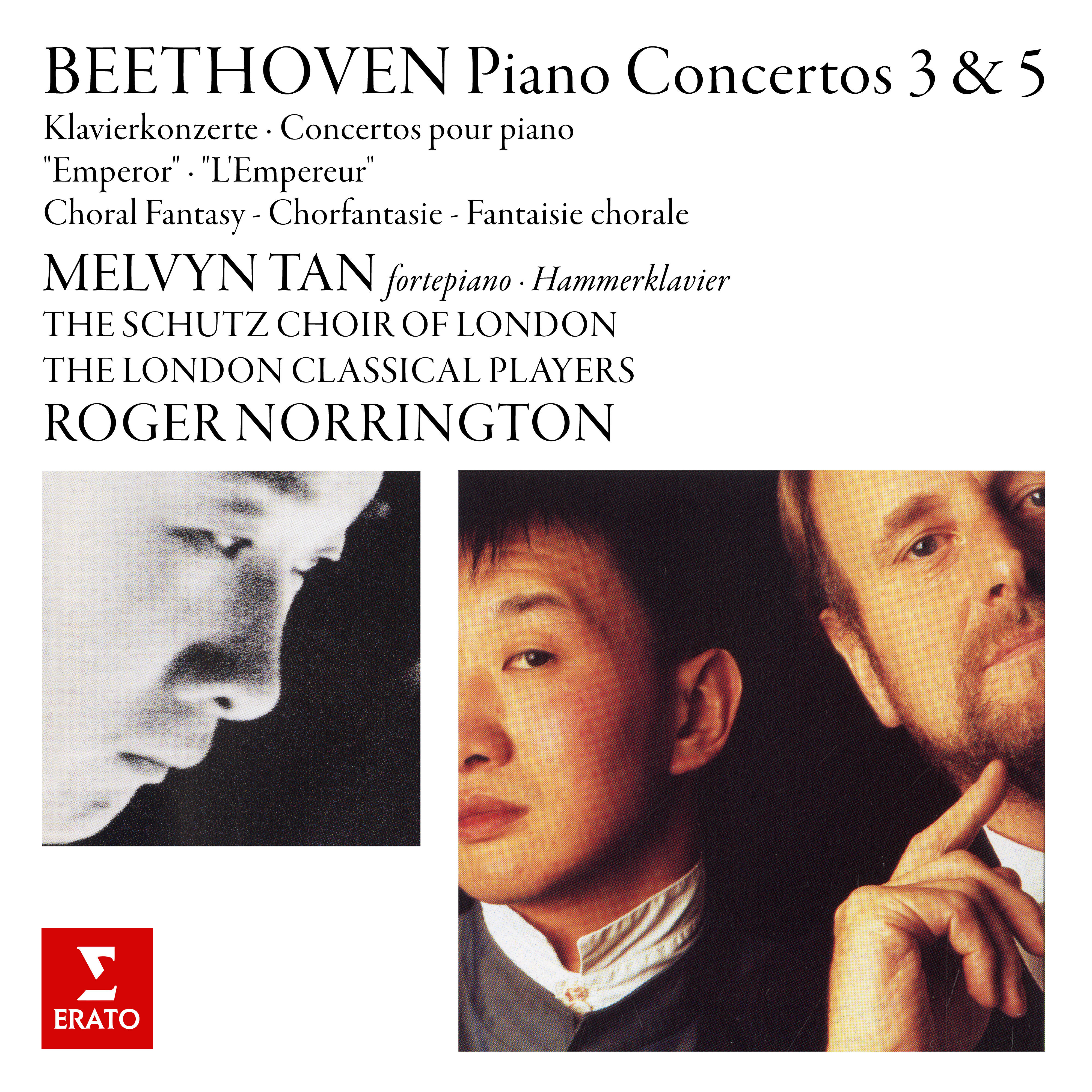 Релиз Beethoven: Choral Fantasy, Piano Concertos Nos. 3 & 5 "Emperor"