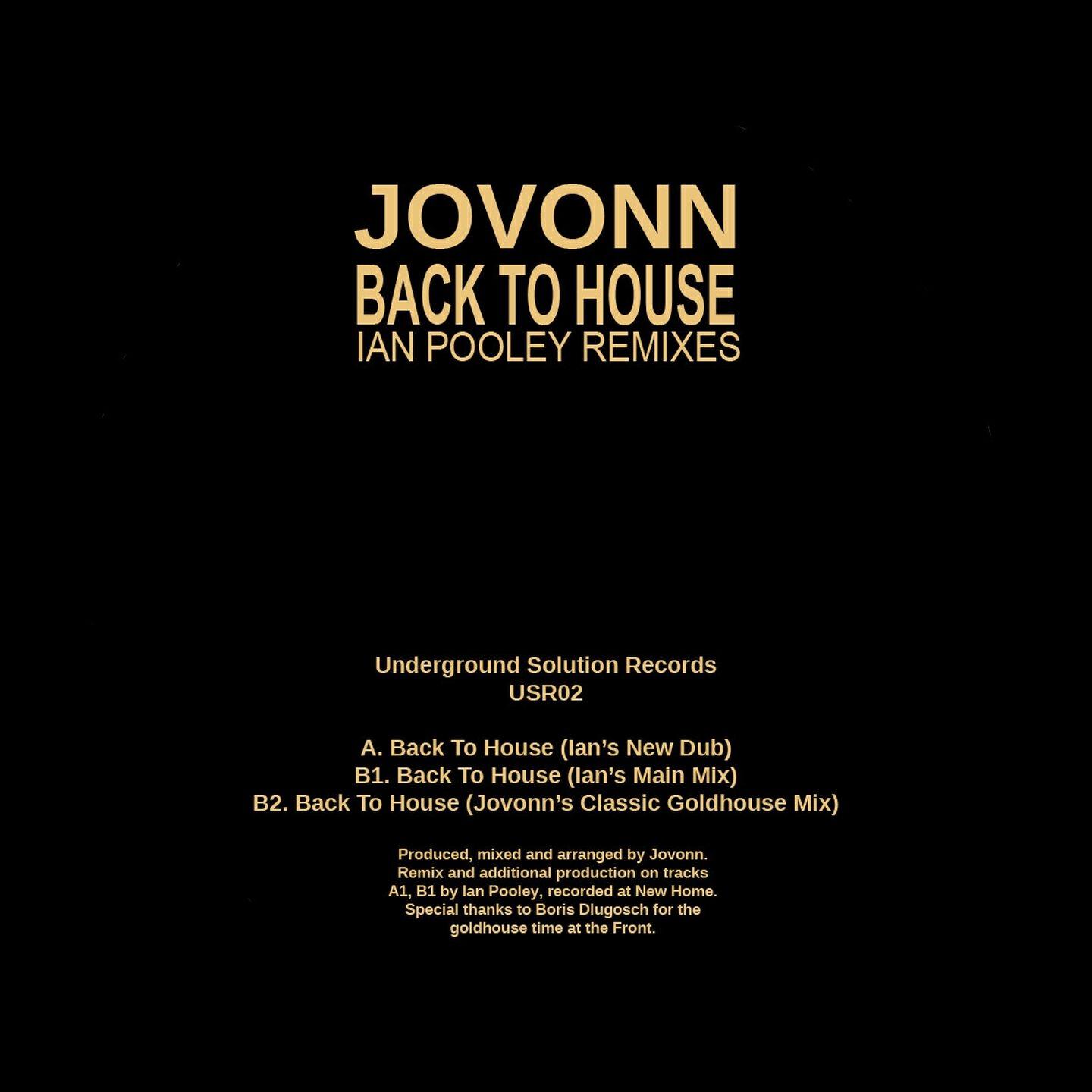 Релиз Back To House