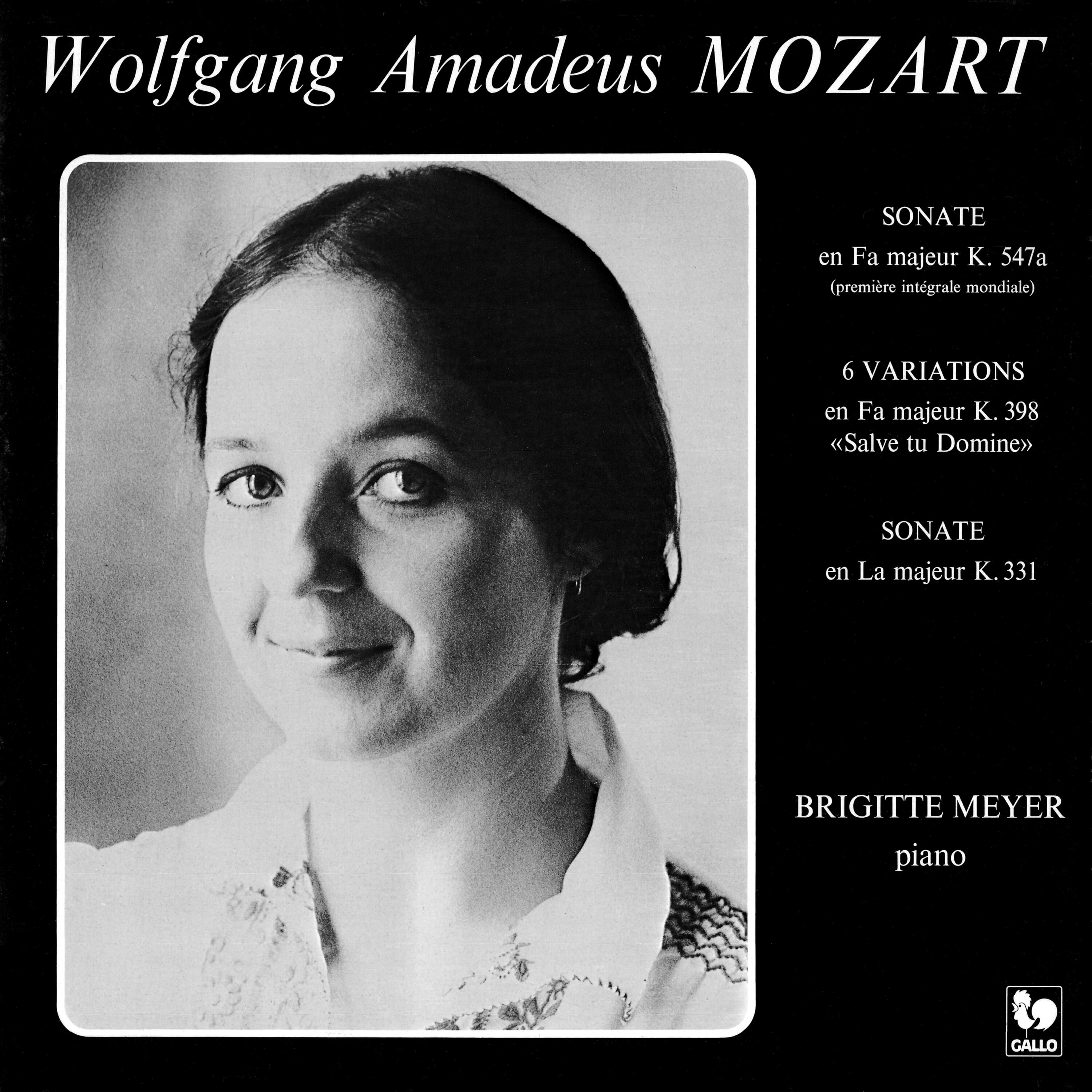 Релиз Mozart: Piano Sonata No. 17 in F Major, K. 547a - 6 Variations on "Salve tu, Domine" in F Major, K. 398 - Piano Sonata No. 11 in A Major, K. 331