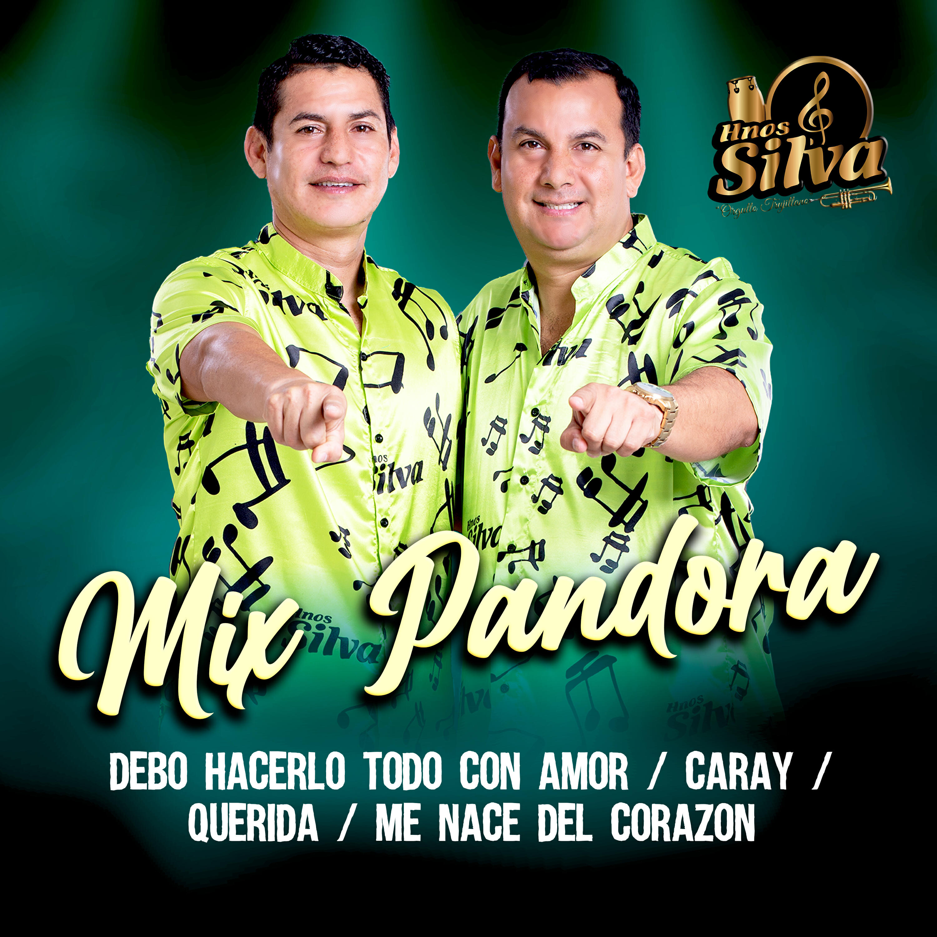 Релиз Mix Pandora (Debo Hacerlo Todo Con Amor / Caray / Querida / Me Nace del Corazón)