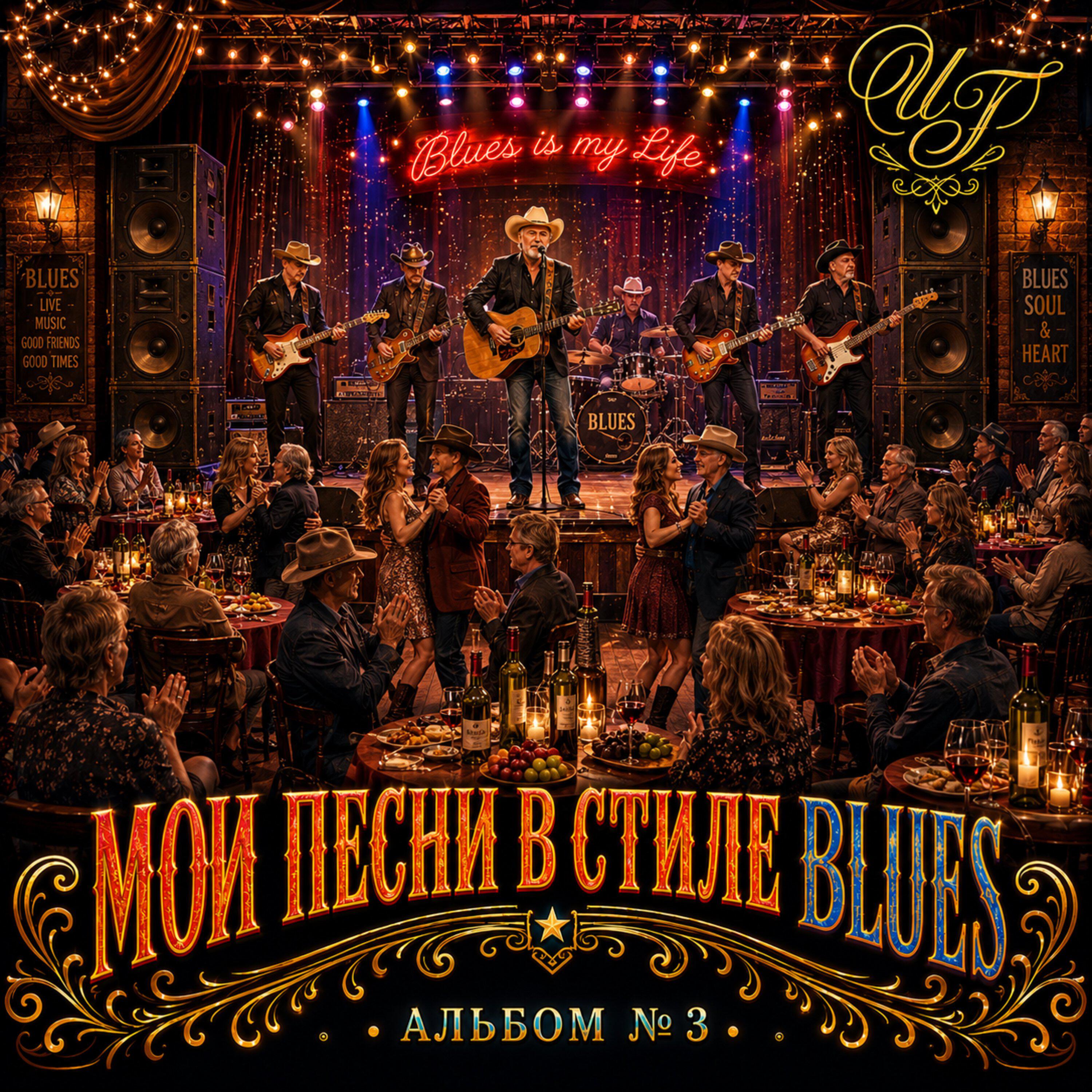 Релиз Мои песни в стиле Blues Альбом № 3