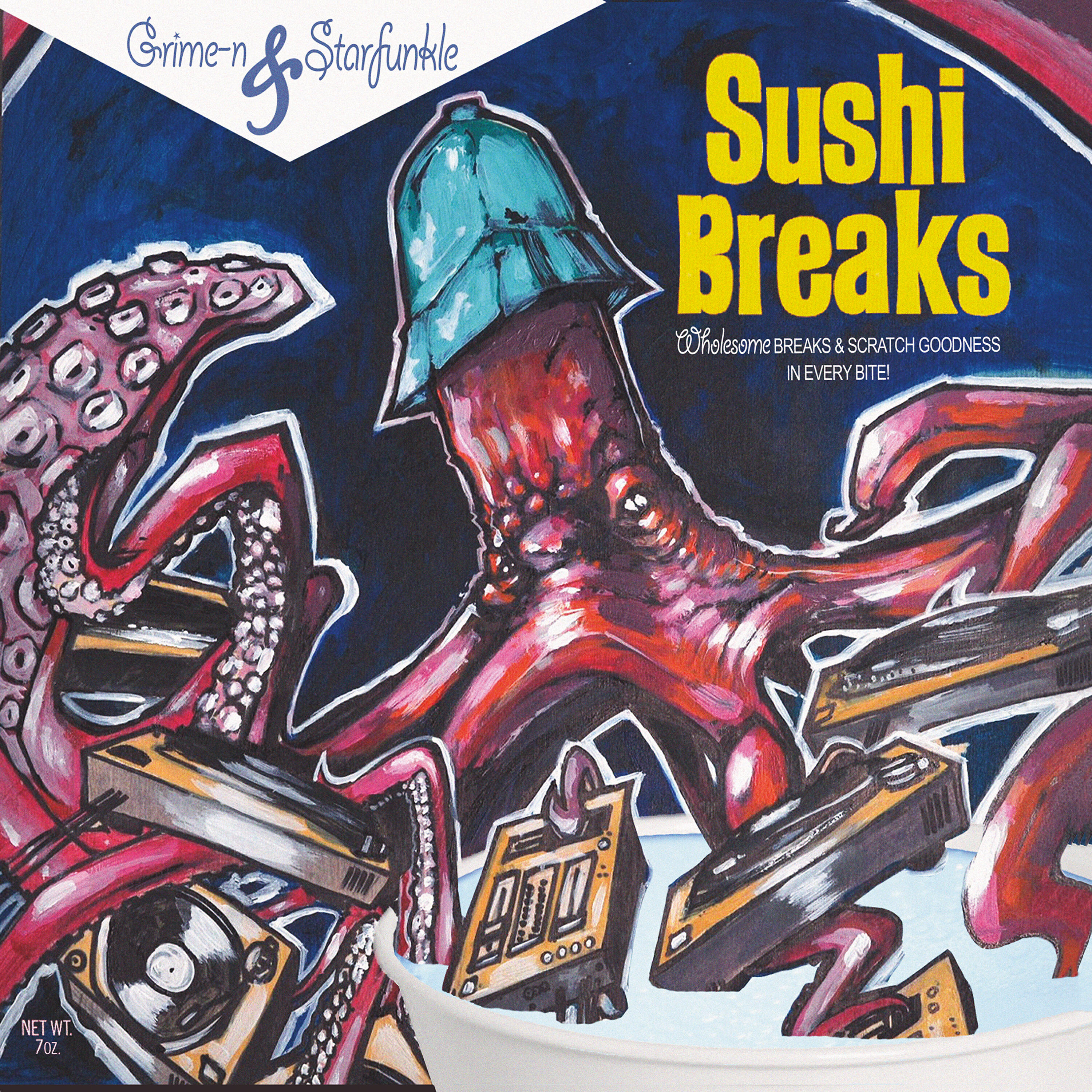 Релиз Sushi Breaks: 7 Inch Vinyl Instrumentals