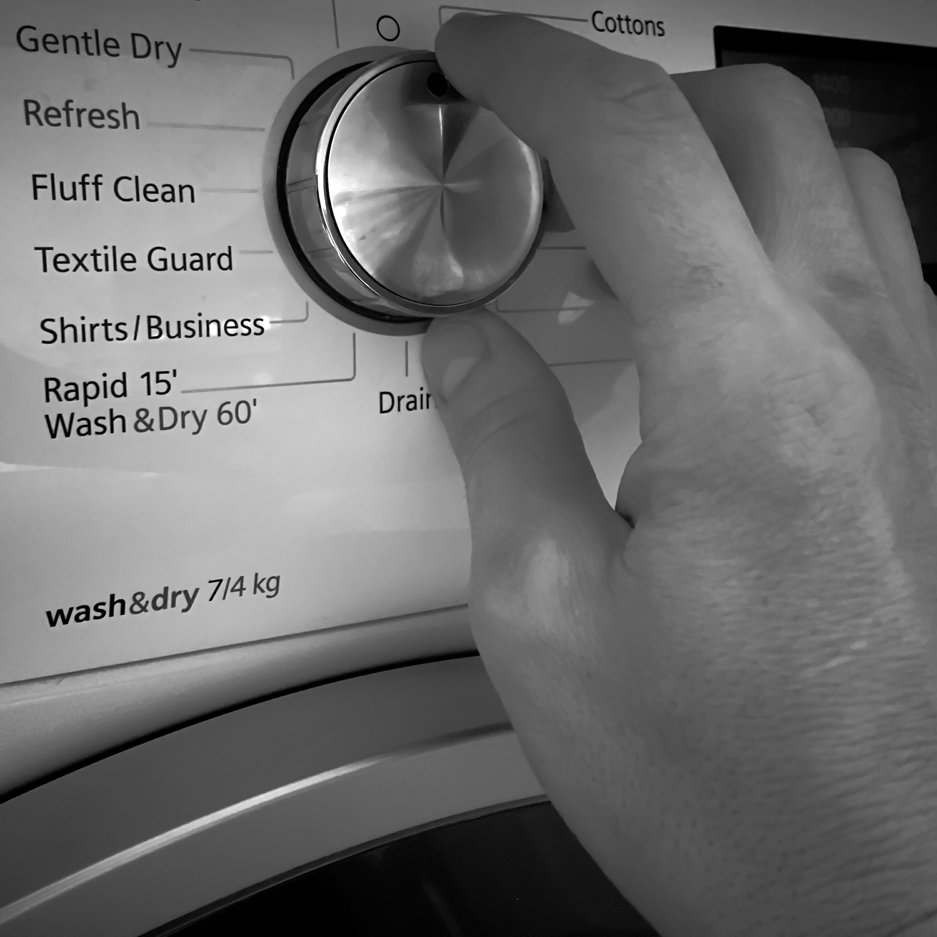 Релиз Washing Machine Full Wash Cycle - Load, Wash, Spin, Rinse and Drain