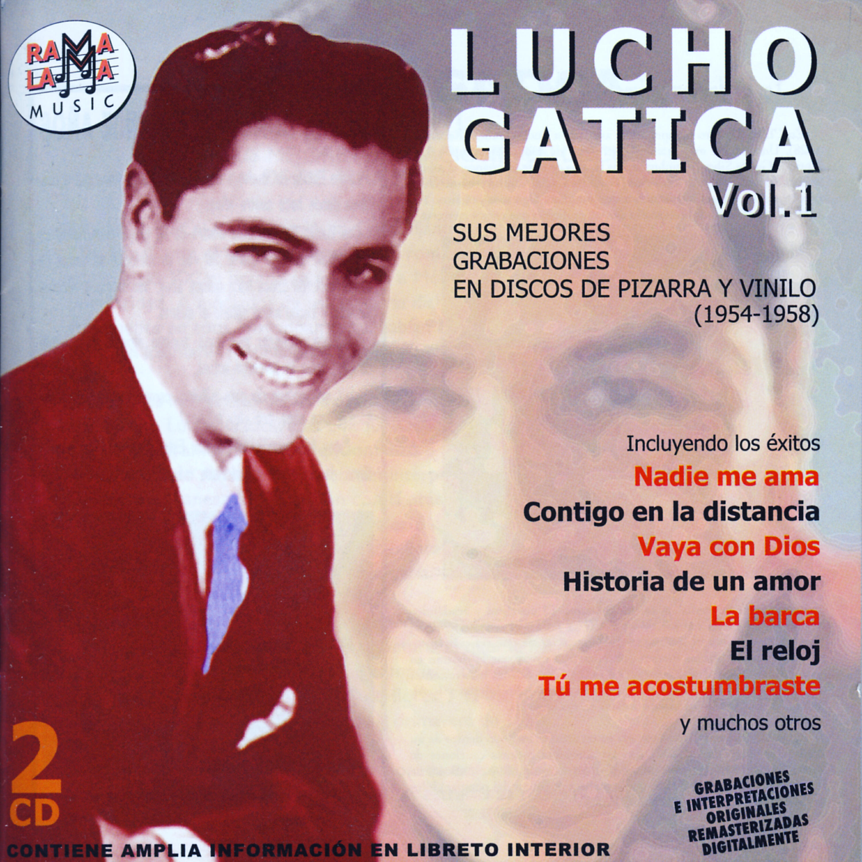 Релиз Lucho Gatica. Sus Mejores Grabaciones En Discos De Pizarra Y Vinilo (1954-1958)