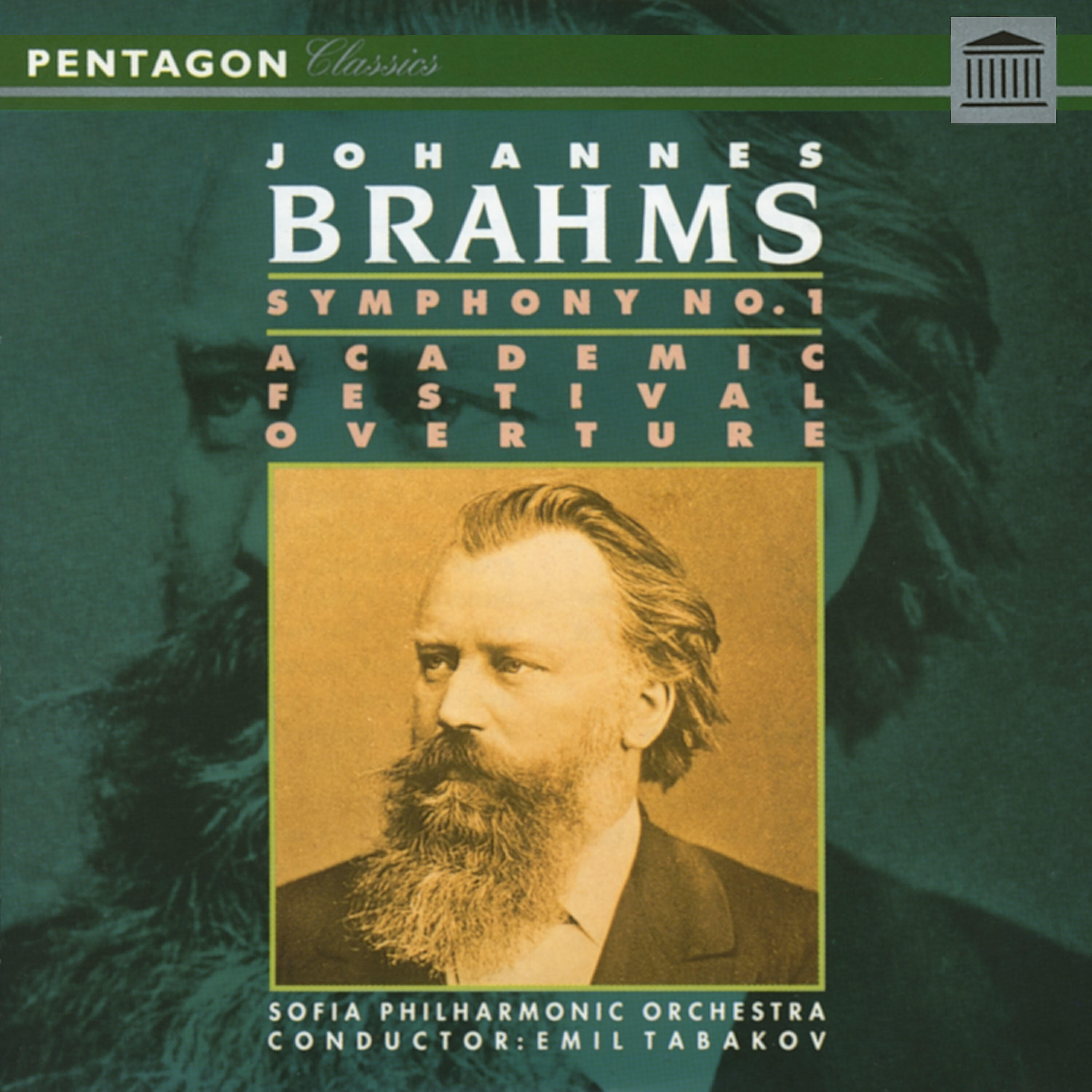 Релиз Brahms: Academic Festival Overture - Symphony No. 1