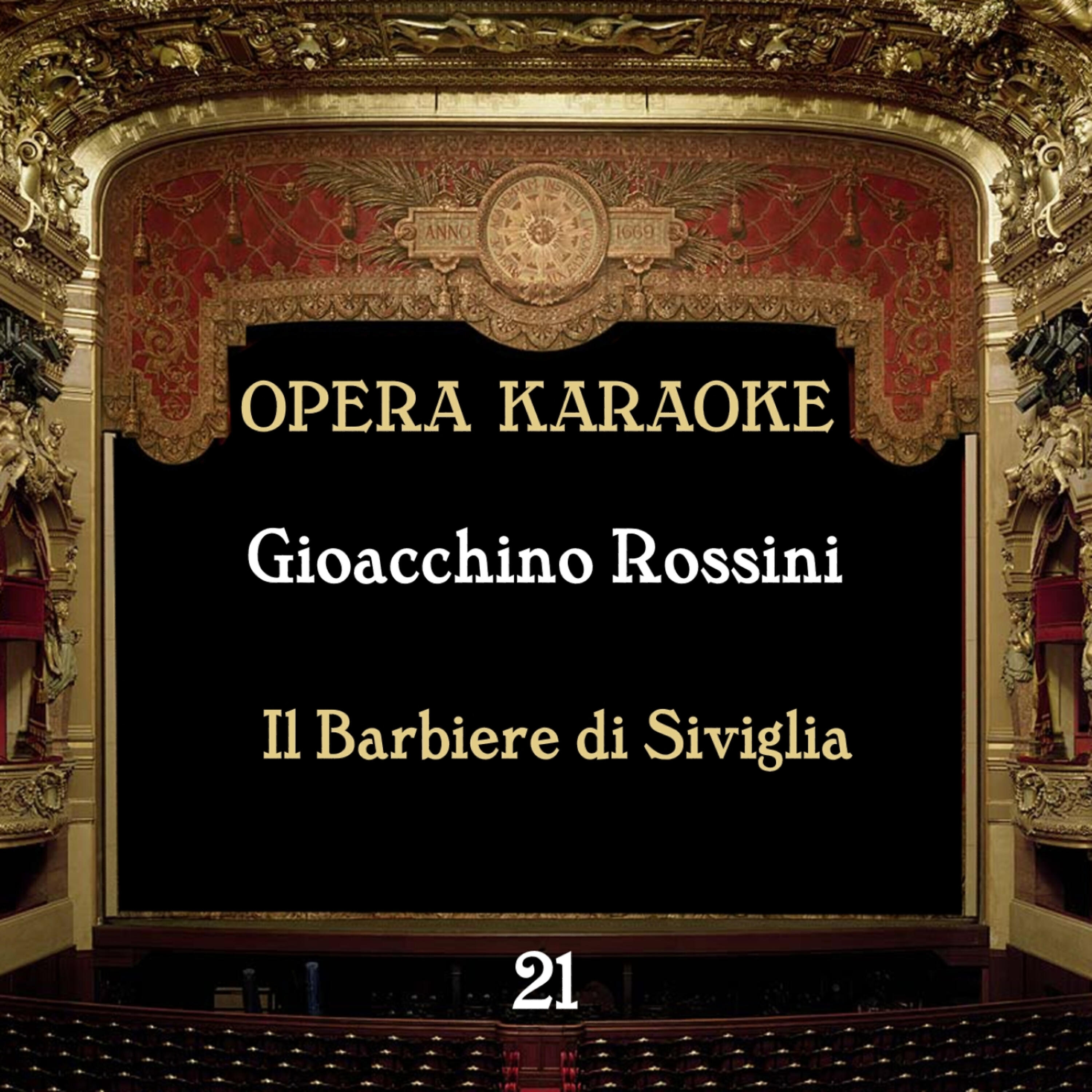 Релиз Opera Karaoke, Vol. 21 [Gioacchino Rossini ]