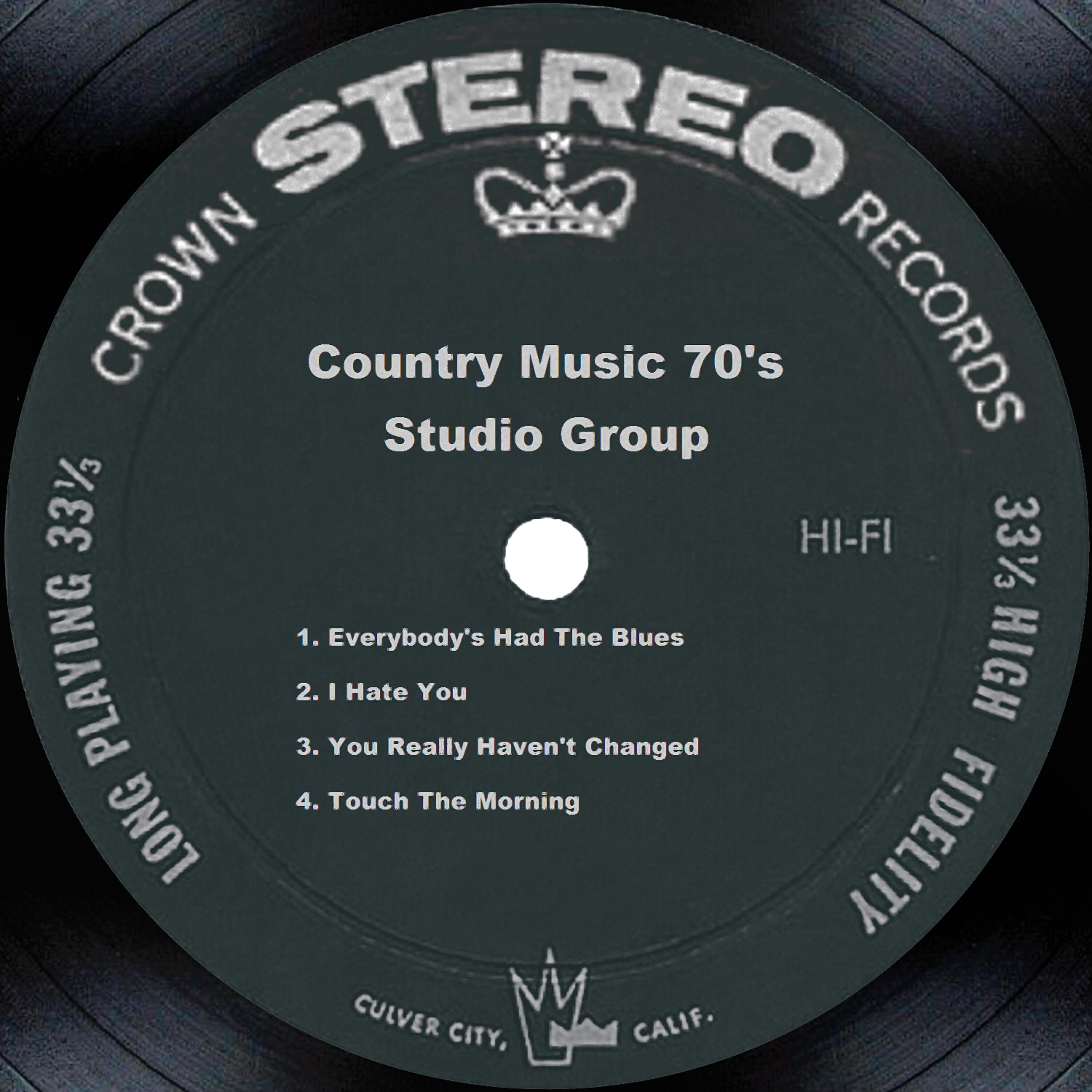 Релиз Country Music 70's