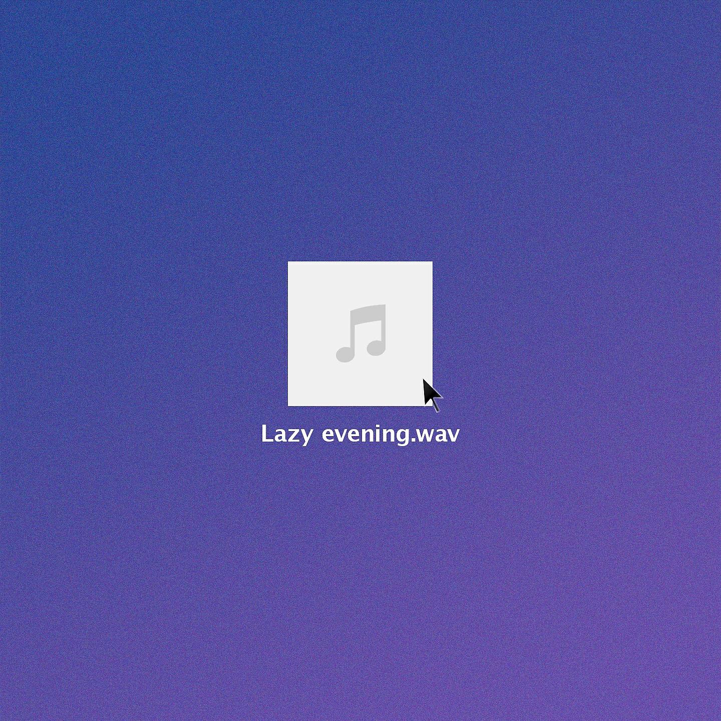 Релиз Lazy Evening