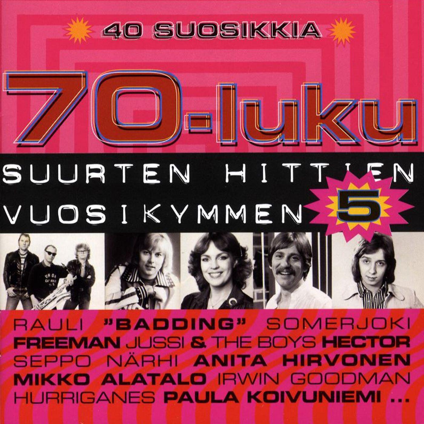 Релиз 70-luku - Suurten hittien vuosikymmen 40 suosikkia 5