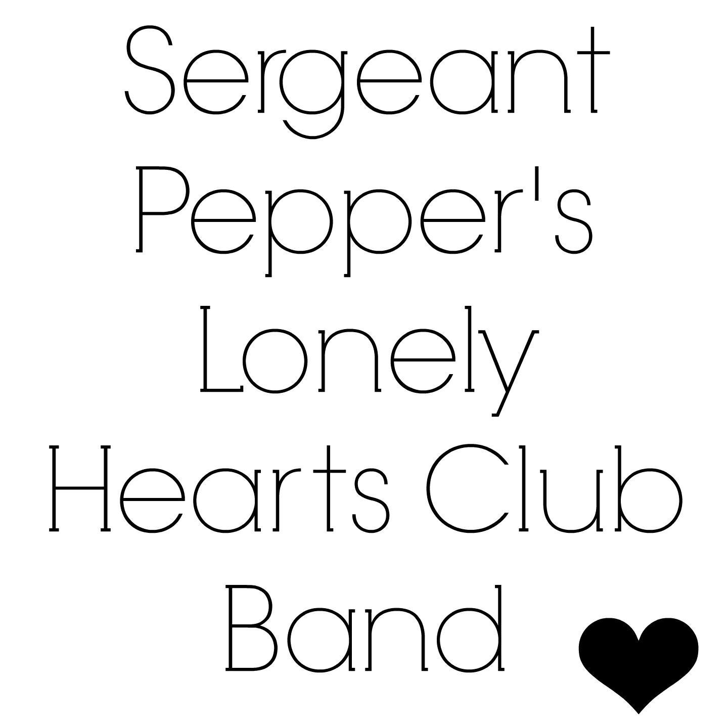 Релиз Sergeant Pepper's Lonely Hearts Club Band Vol.2