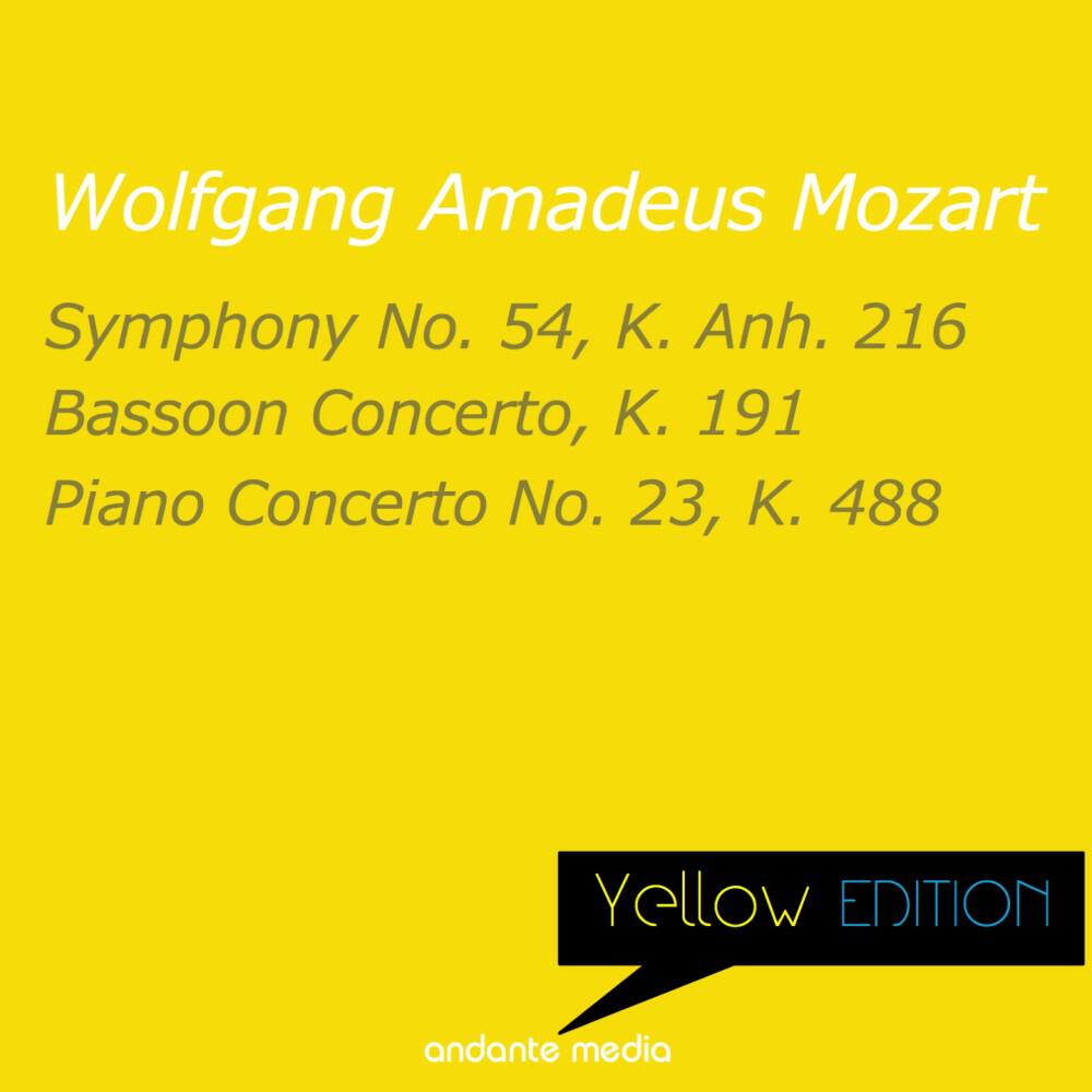 Релиз Yellow Edition - Mozart: Symphony No. 54, K. Anh. 216 & Piano Concerto No. 23, K. 488