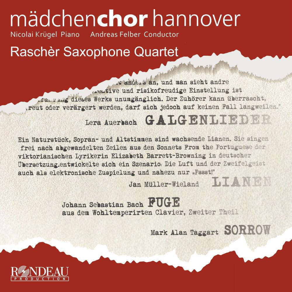 Постер альбома Lera Auerbach: Galgenlieder XII. Denkmalswunsch