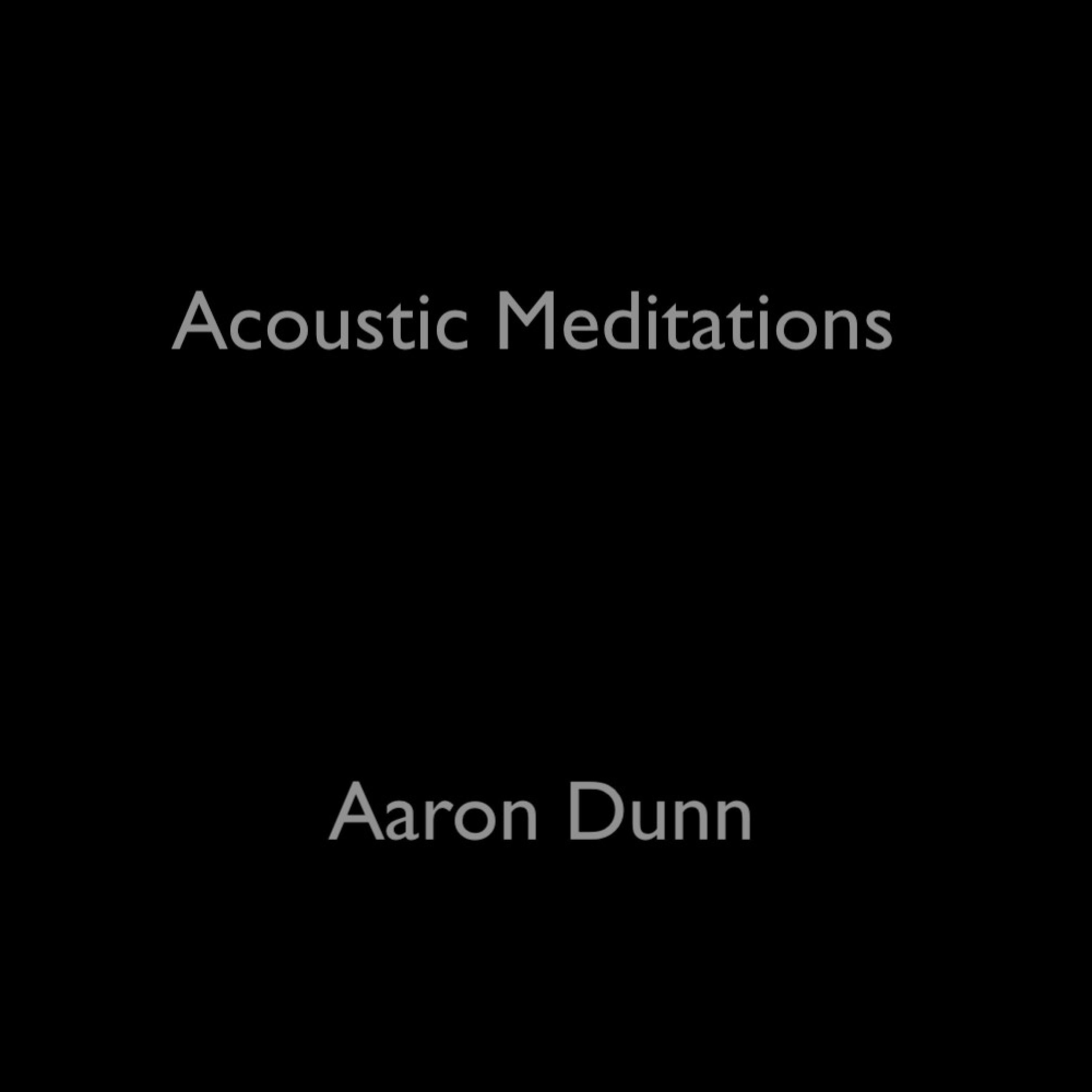 Релиз Acoustic Meditations