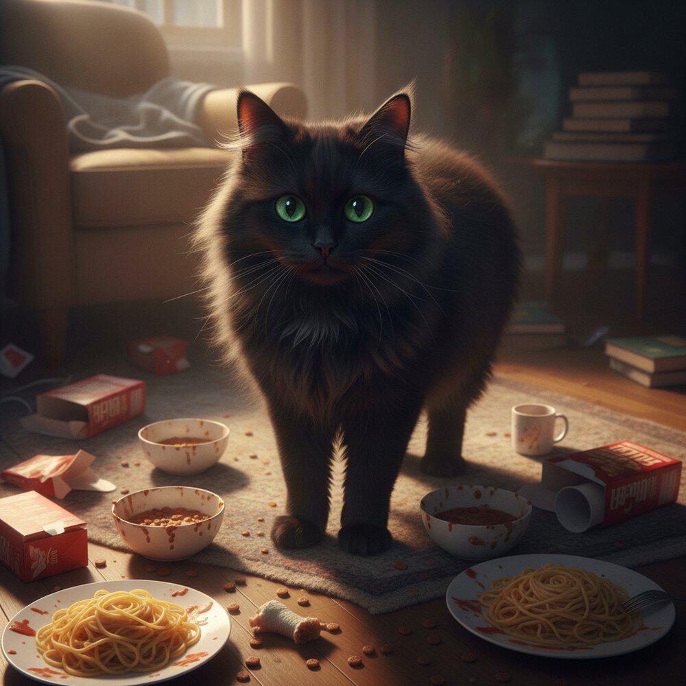 Релиз Кот Ричи и утренние страсти