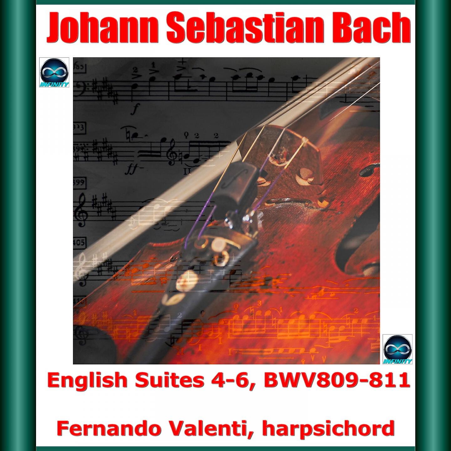 Релиз Bach: English Suites 4-6, BWV809-811
