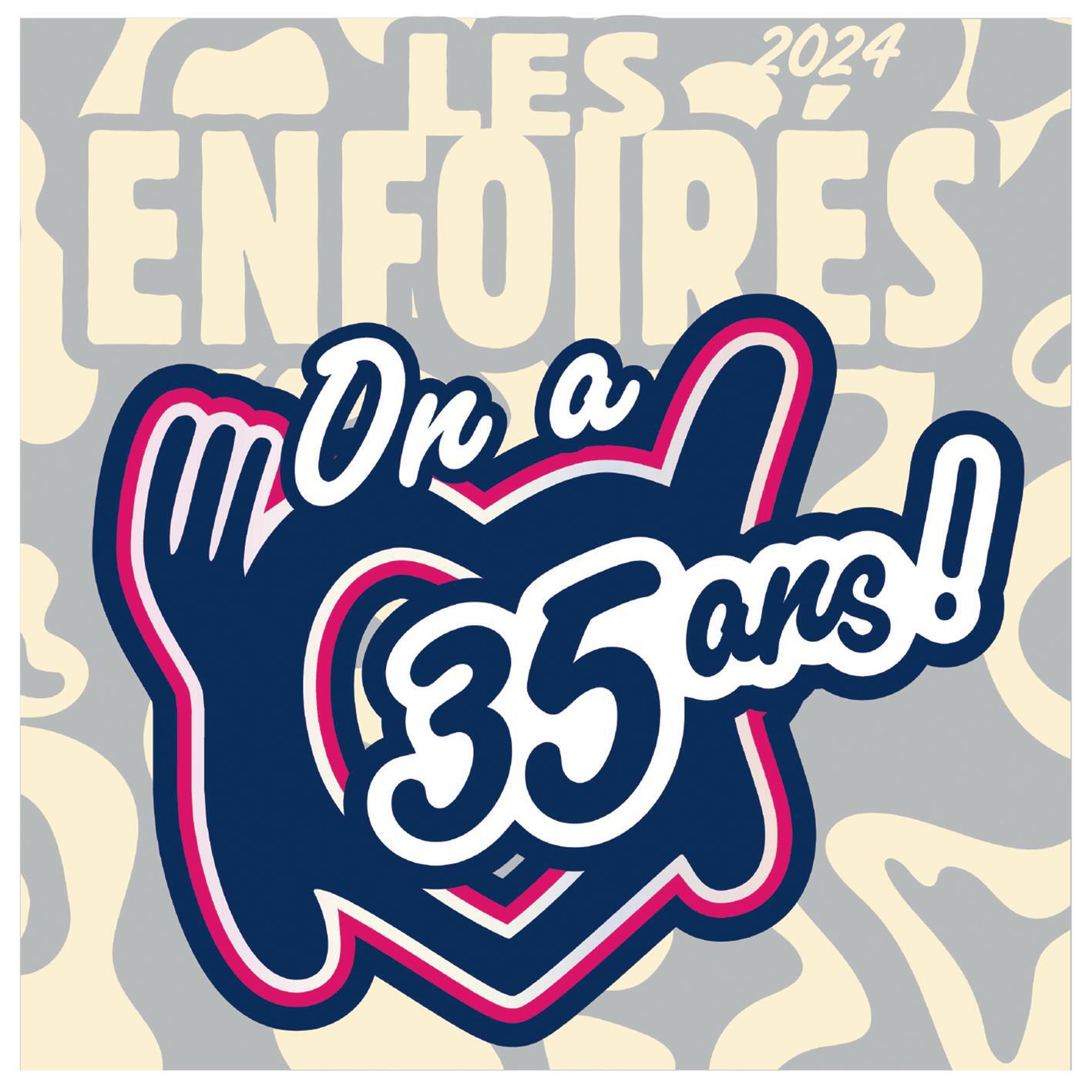 Релиз Les Enfoirés 2024, On a 35 ans !