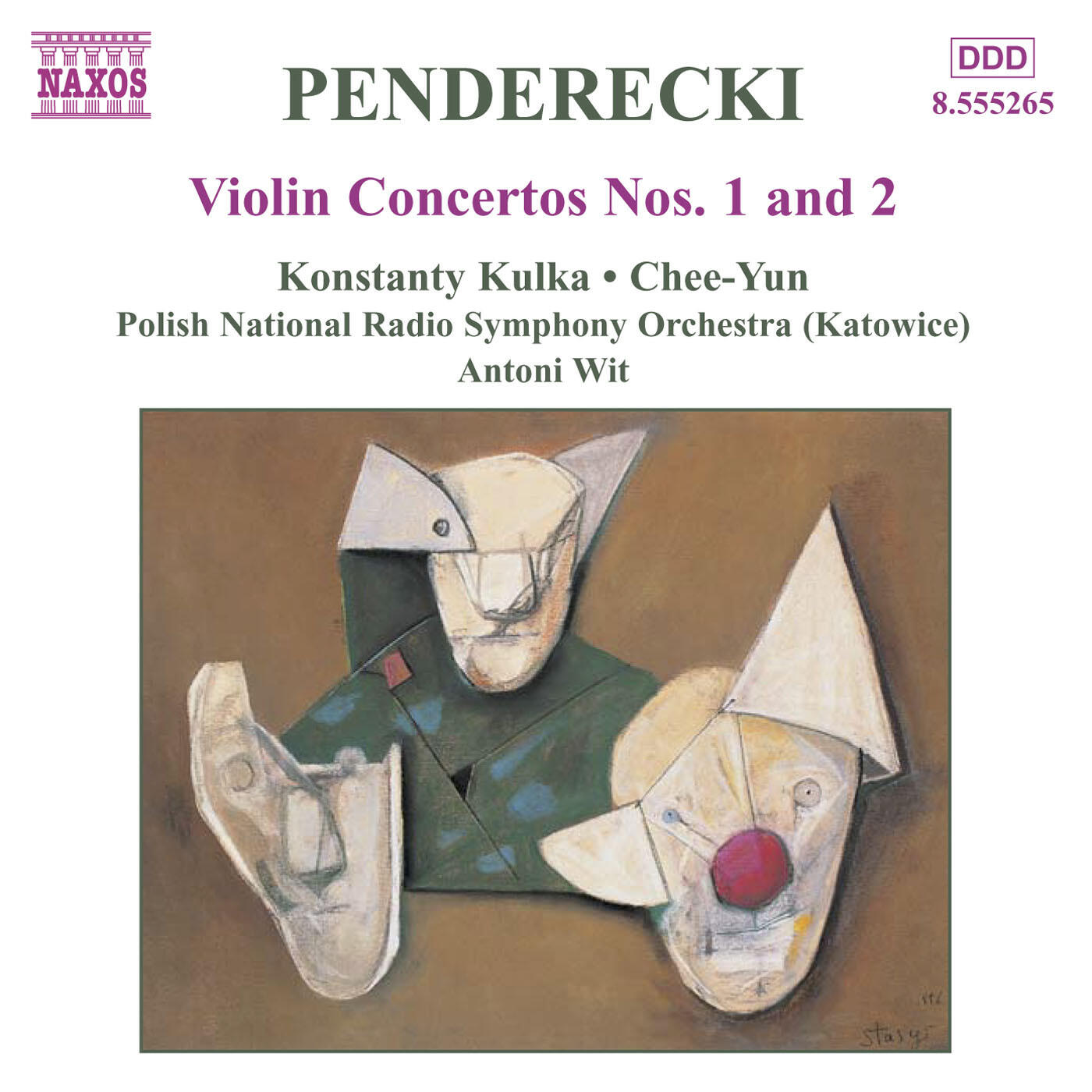 Релиз Penderecki: Violin Concertos Nos. 1 and 2