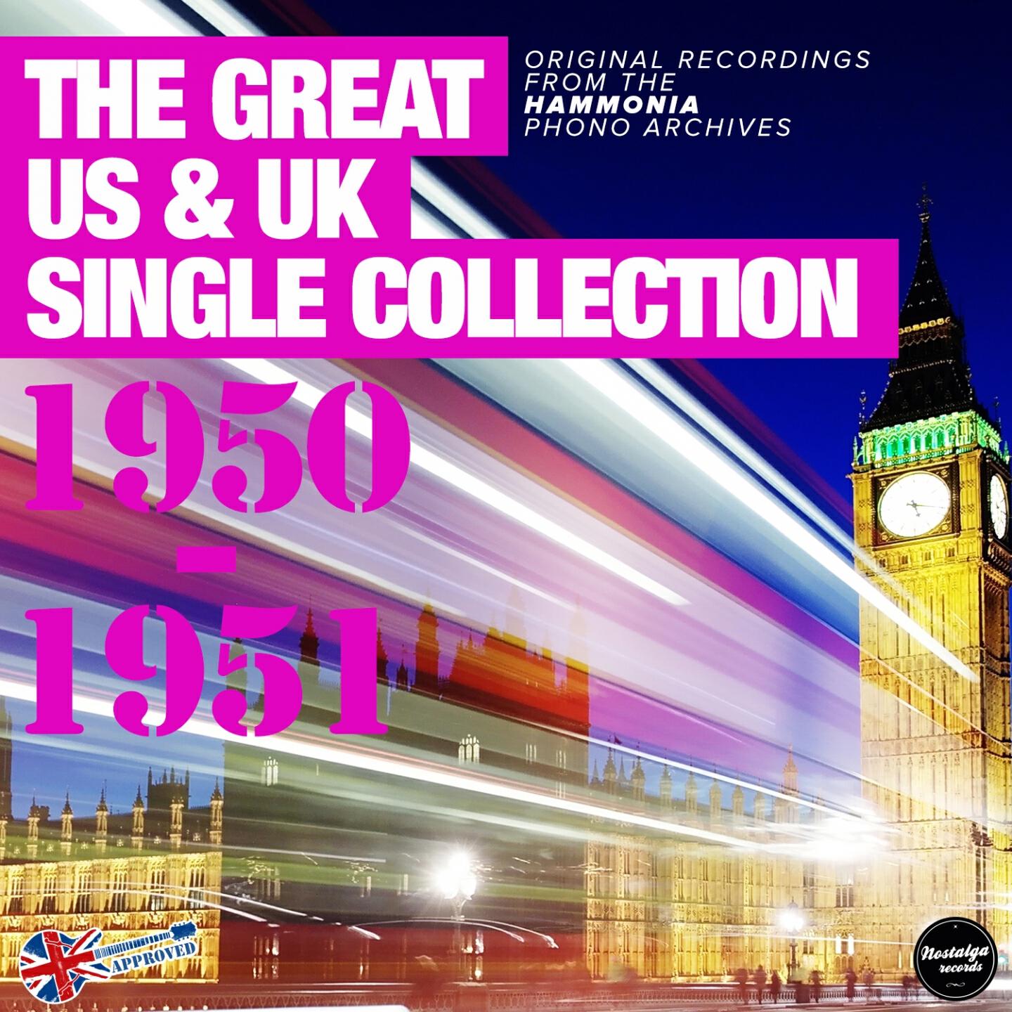 Релиз The Great Us & Uk Single Collection 1950-1951