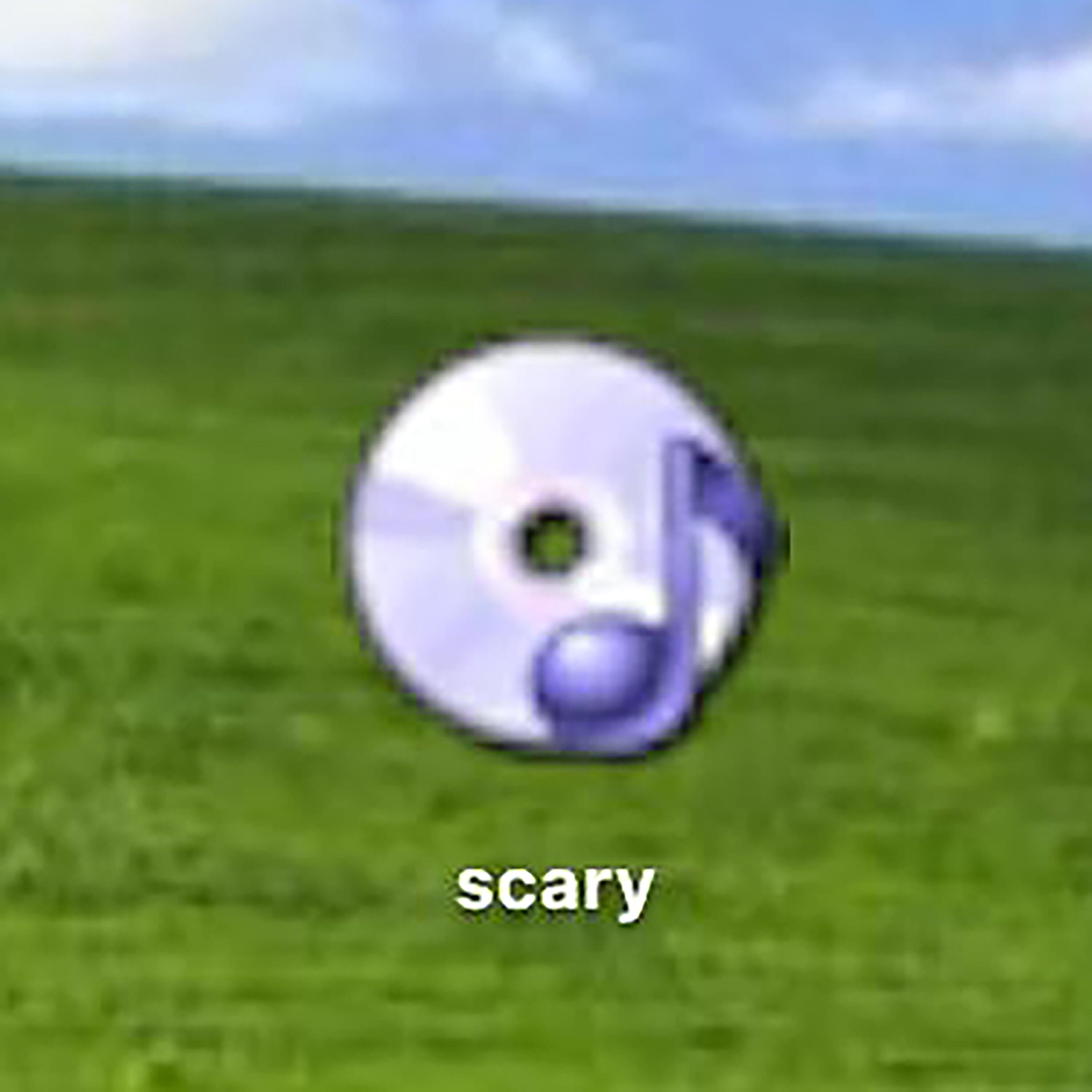 Постер альбома scary