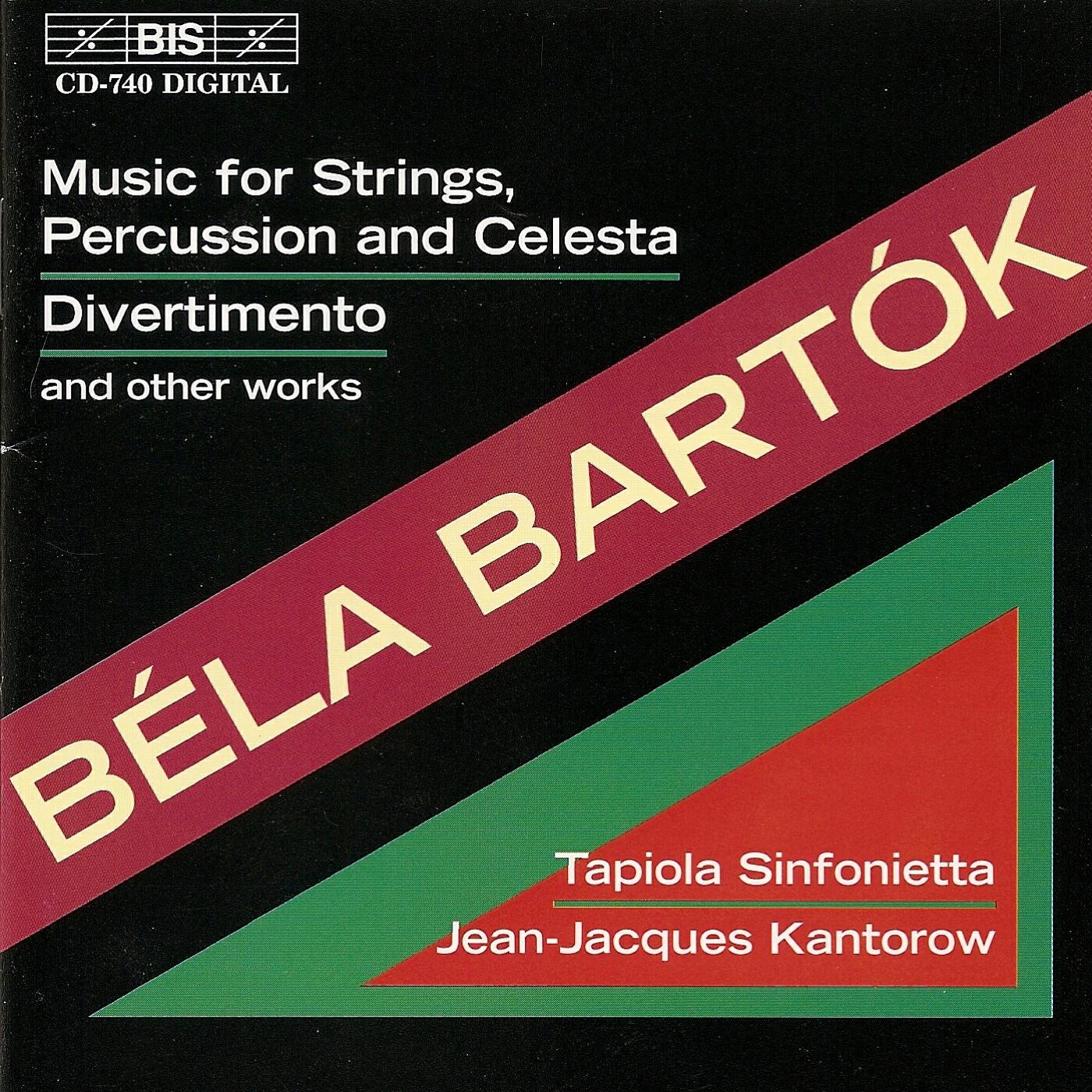 Релиз Bartok: Music for Strings, Percussion and Celesta / Divertimento and Other Works